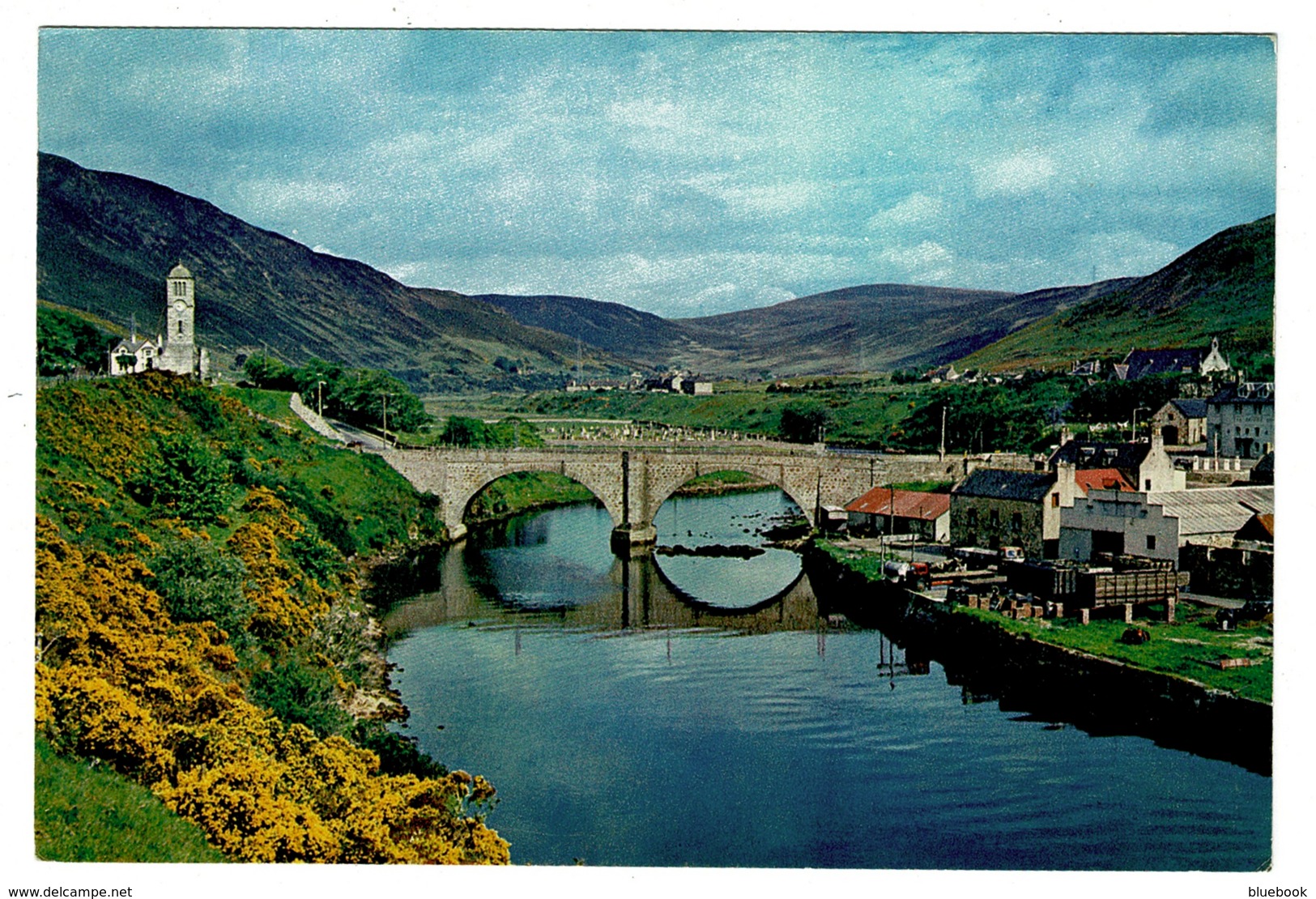 Ref 1366 - J. Arthur Dixon Postcard - Helmsdale Sutherland - Scotland - Sutherland