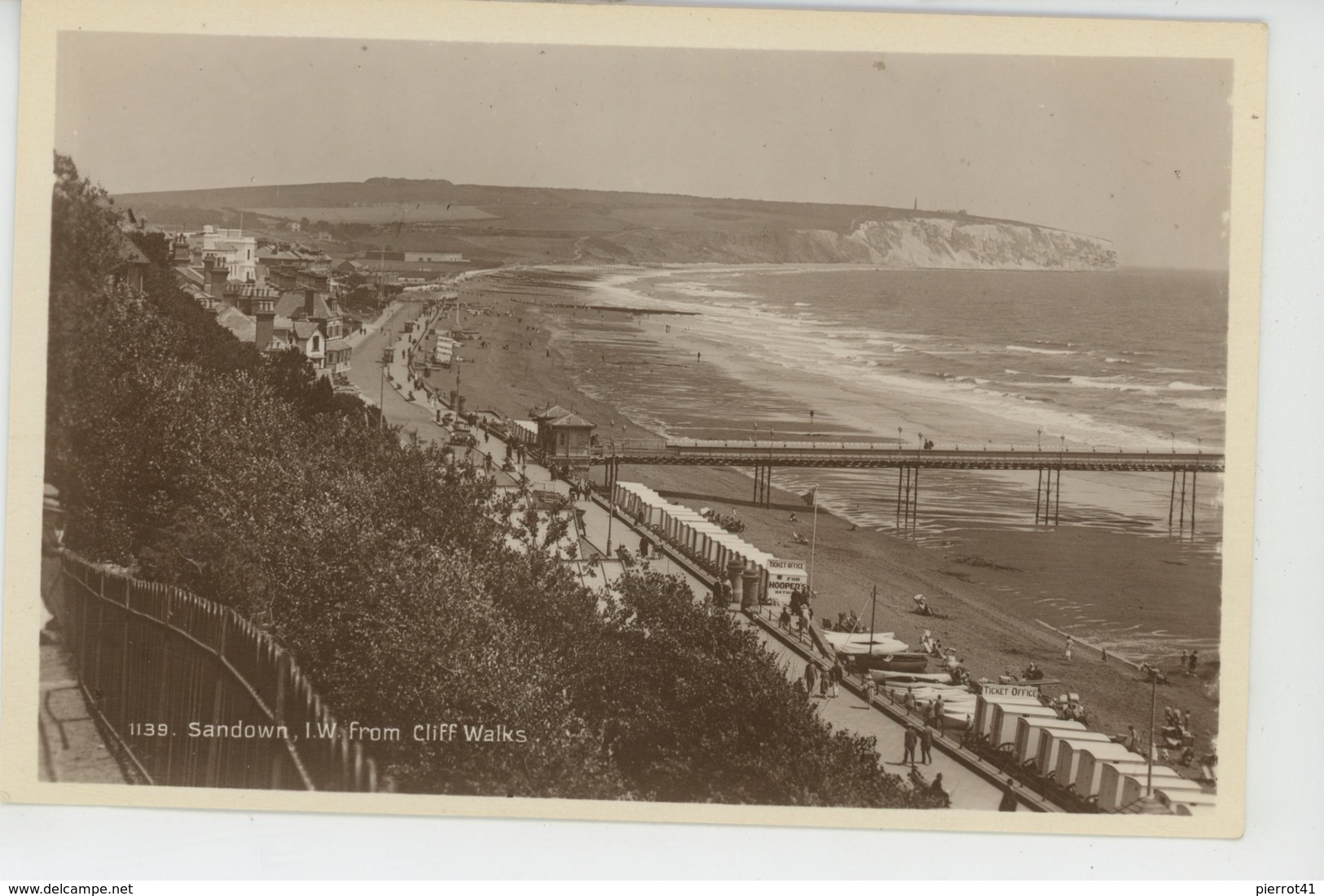 ROYAUME UNI - ENGLAND - ISLE OF WIGHT - SANDOWN From Cliff Walks - Sandown