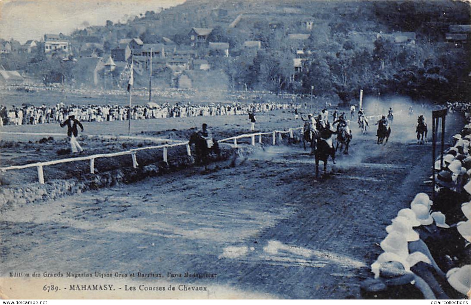 Sport.   Hippisme :      Madagascar  Mahamasy   Courses De Chevaux   (voir Scan) - Hípica