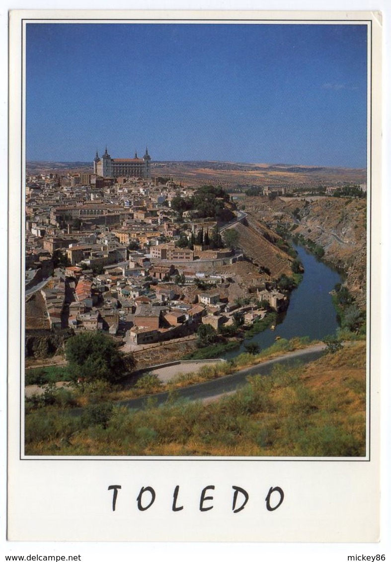 Espagne -- 1997--carte Postale De Toledo Pour Nantes-44 (France)-vignette +cachet ALMUNIA DN GODINA............à Saisir - Storia Postale