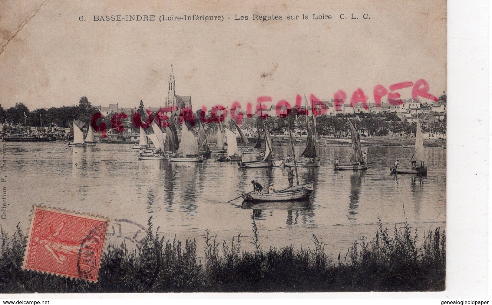 44 - BASSE INDRE - LES REGATES SUR LA LOIRE - Basse-Indre