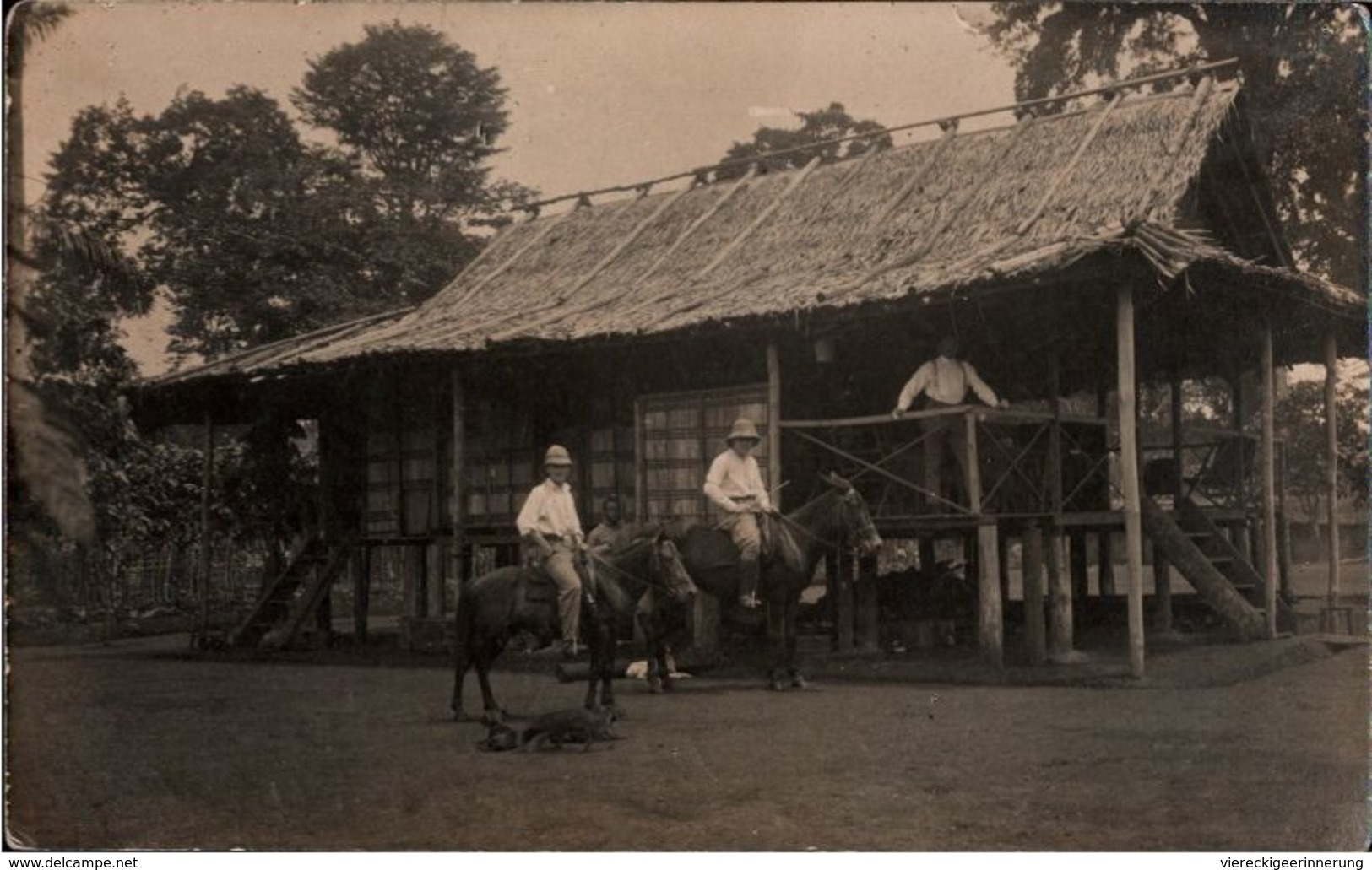 ! Alte Ansichtskarte Foto, Photo, Santa Isabel, Malabo, Äquatorial Guinea, Africa, Afrika - Guinée Equatoriale