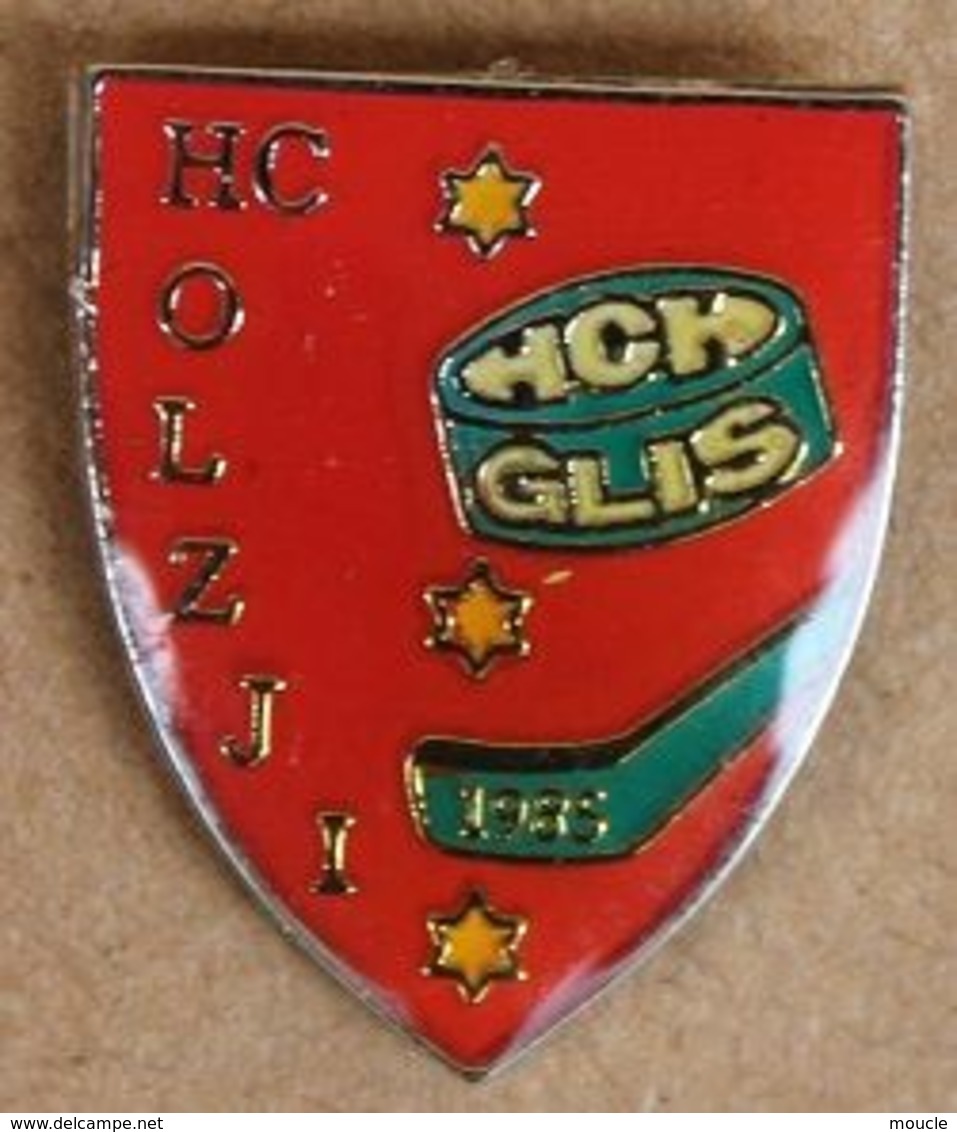 OLZJI HOCKEY CLUB GLIS - PUCK - RONDELLE - ICE - EISHOCKEY - GLACE - SVIZZERA - SUISSE - SWITZERLAND - SCHWEIZ - (26) - Wintersport