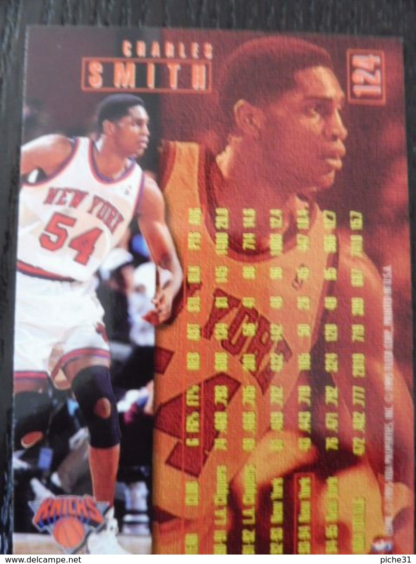 NBA - FLEER 95-96 - KNICKS - CHARLES SMITH - 1990-1999