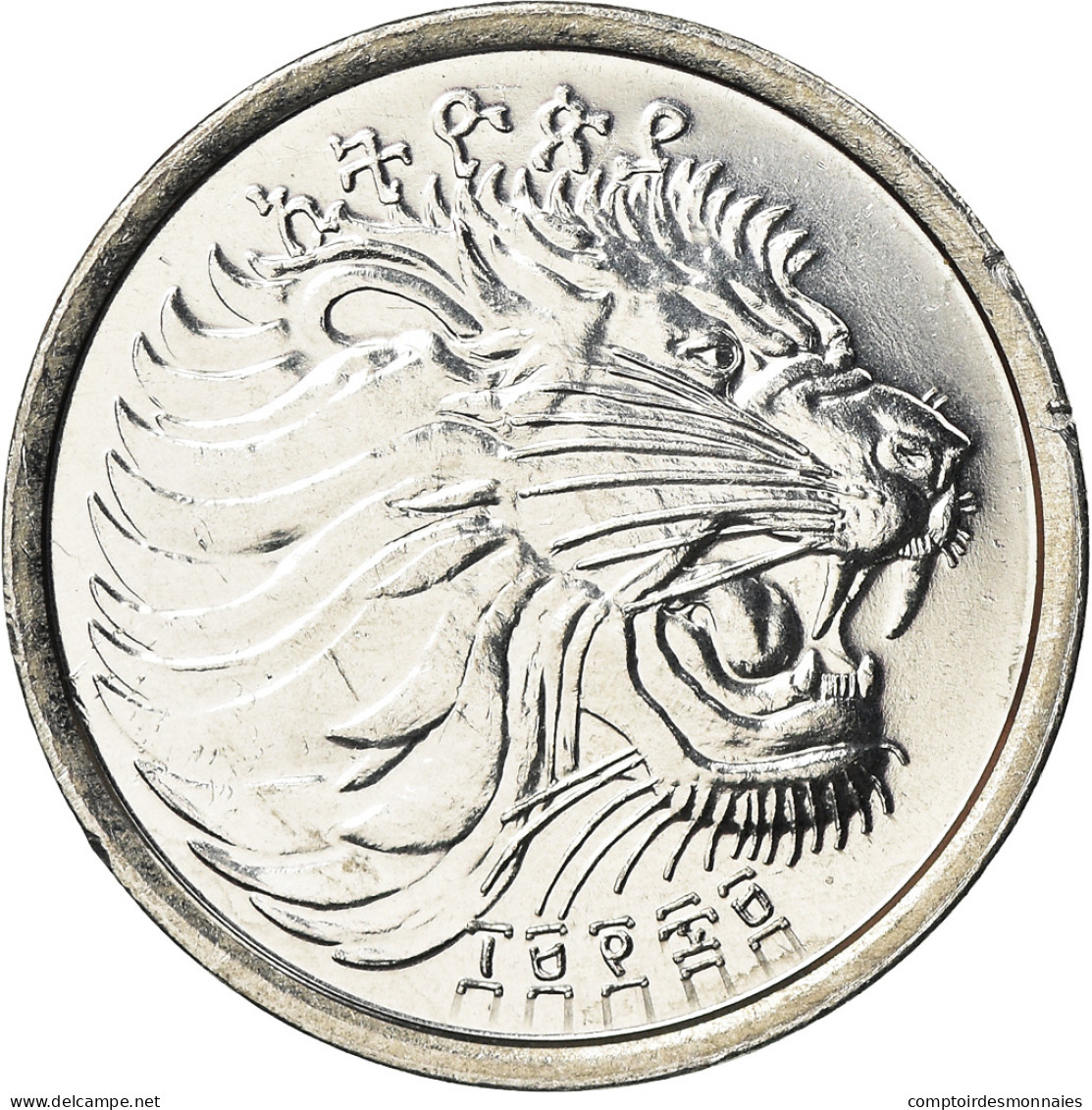 Monnaie, Éthiopie, Cent, 1977, British Royal Mint, SPL+, Aluminium, KM:43.1 - Ethiopia