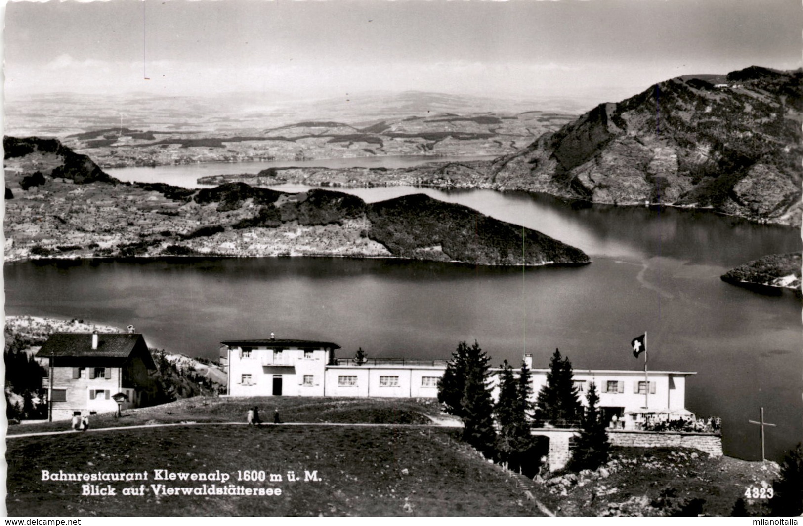 Bahrrestaurant Klewenalp - Blick Auf Vierwaldstättersee (4323) - Autres & Non Classés