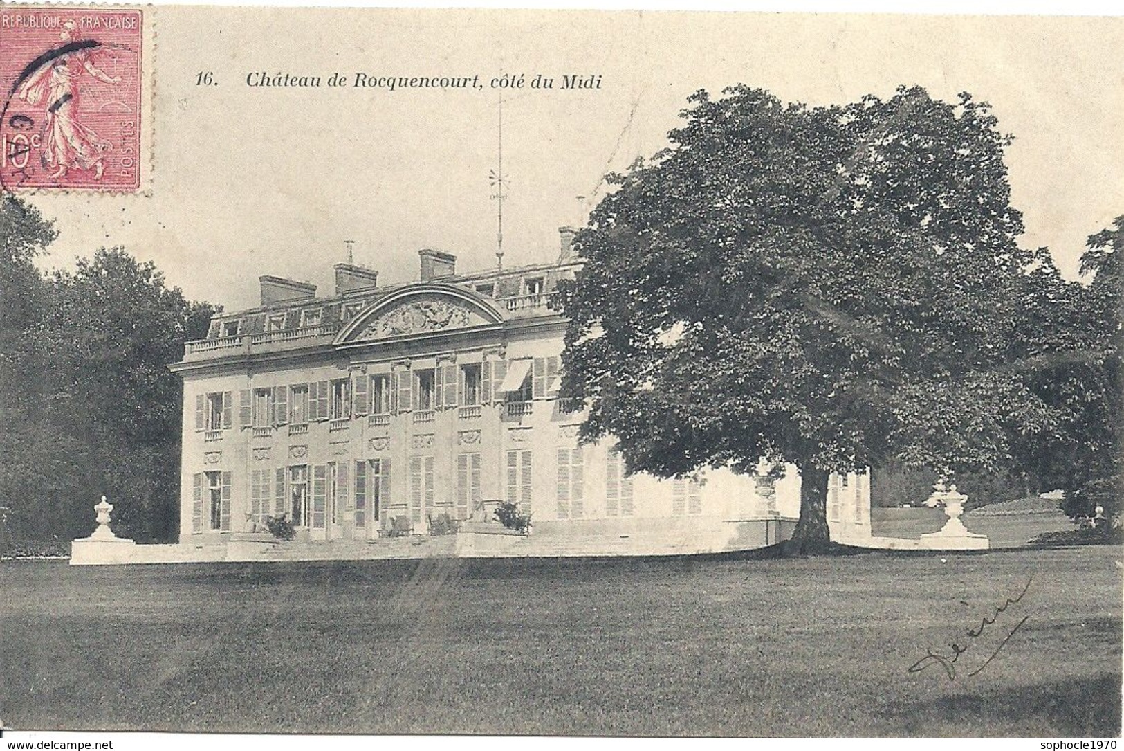 2020 - 06 - YVELINES - 78 - ROQUENCOURT - Le Château - Côté Du Midi - Rocquencourt