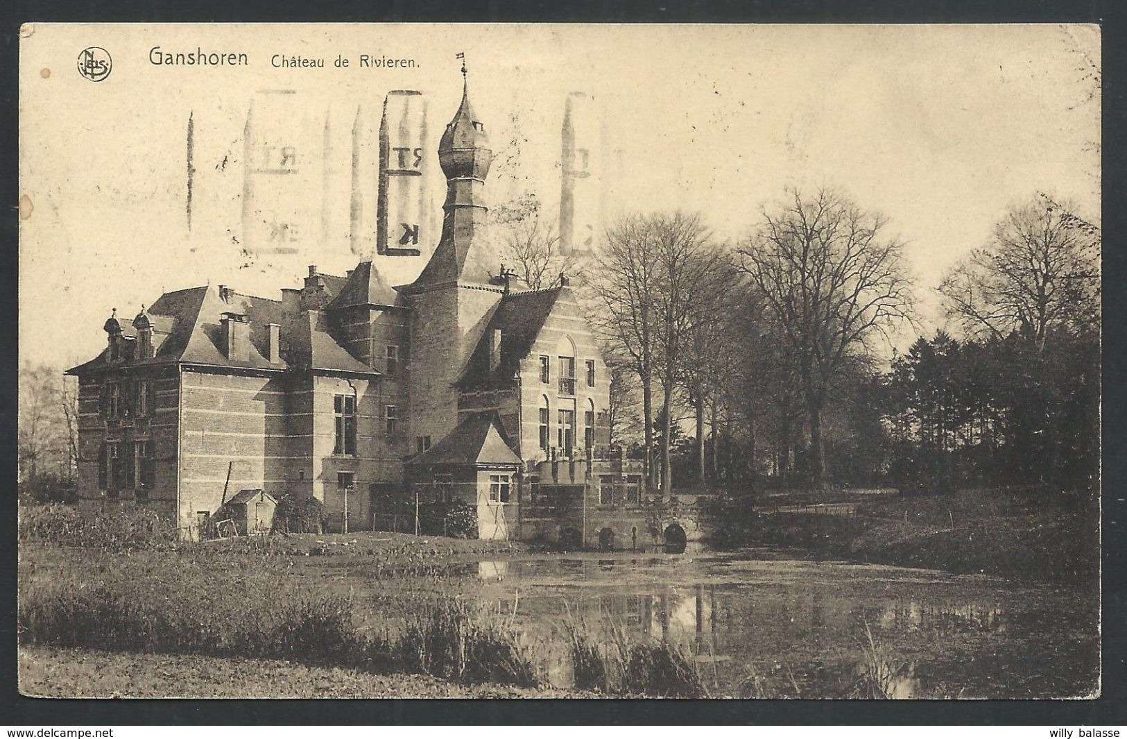 +++ CPA - GANSHOREN - Château De RIVIEREN - Nels   // - Ganshoren