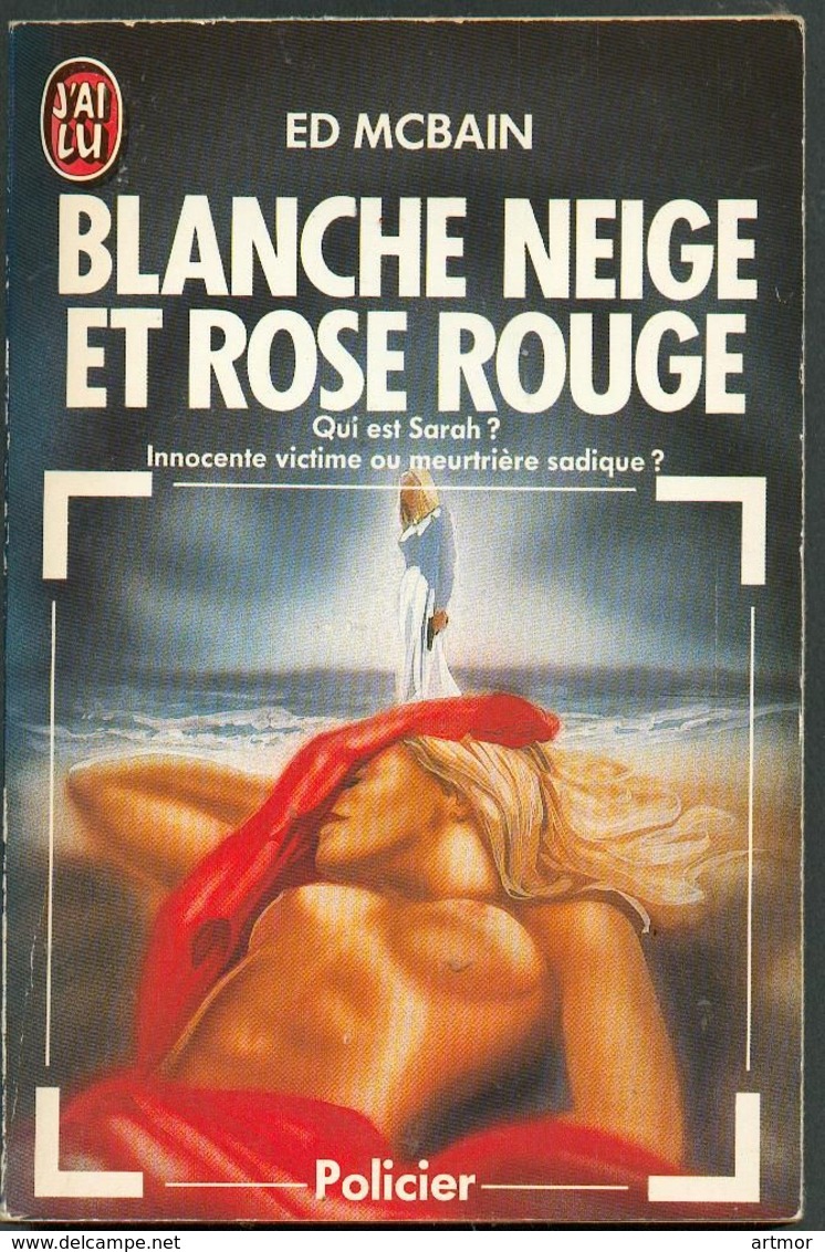 J'AI LU POLICIER N°2072 - 1986 -  E  MCBAIN  -  BLANCHE NEIGE ET ROSE ROUGE - J'ai Lu