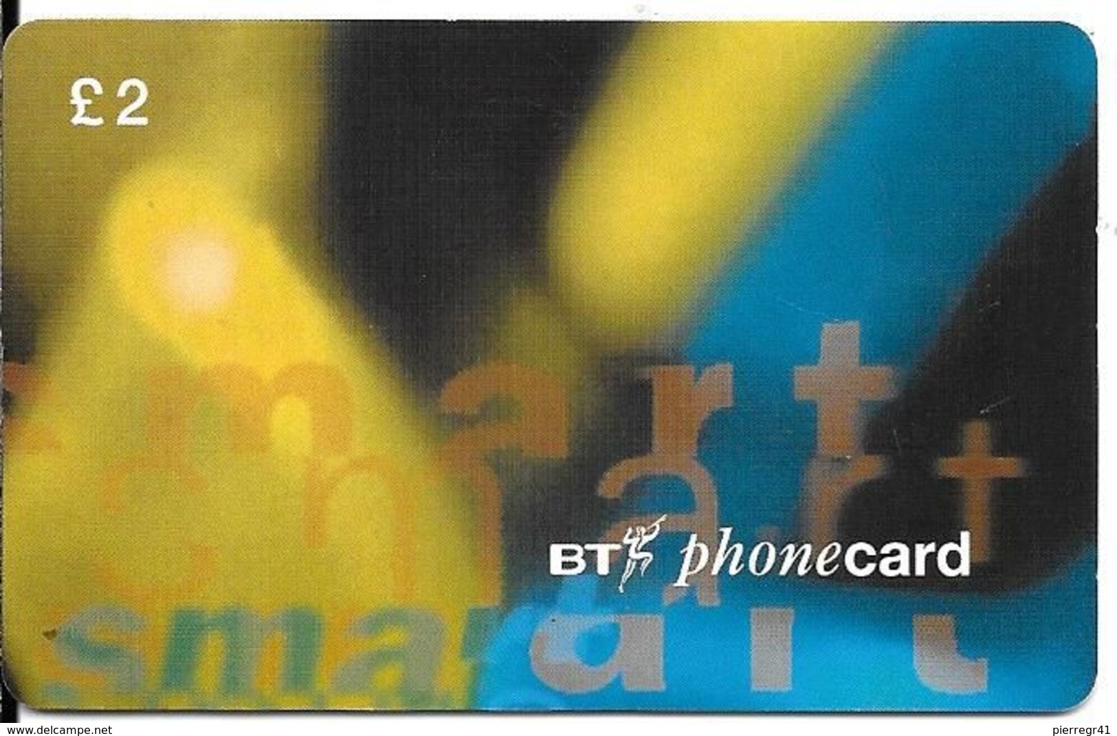 CARTE-PUCE-BT-2£-Gem2-09/97-PHONECARD-BT-R°/V° Glacé-Utilisé  -TBE - BT Phonecard Plus