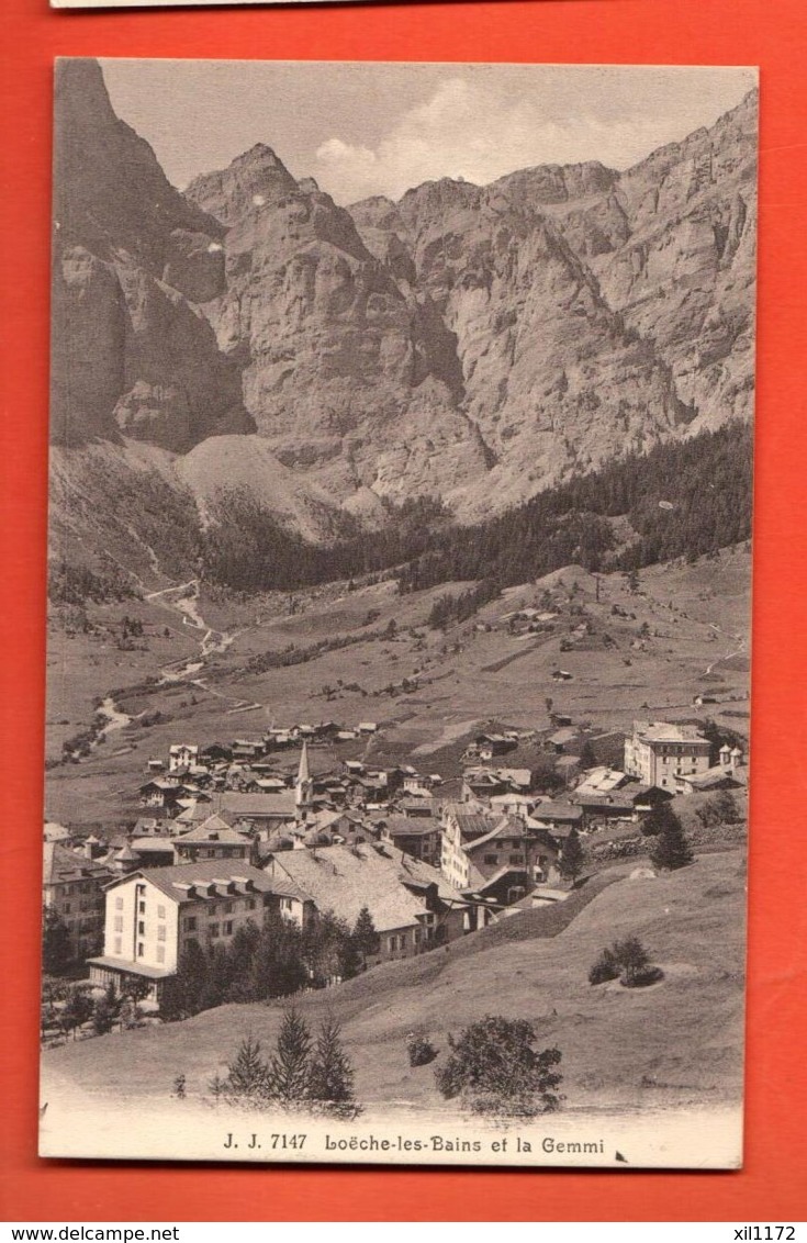 ZAP-07  Leukerbad Loèche-les-Bains Et La Gemmi. Jullien 7147 - Loèche