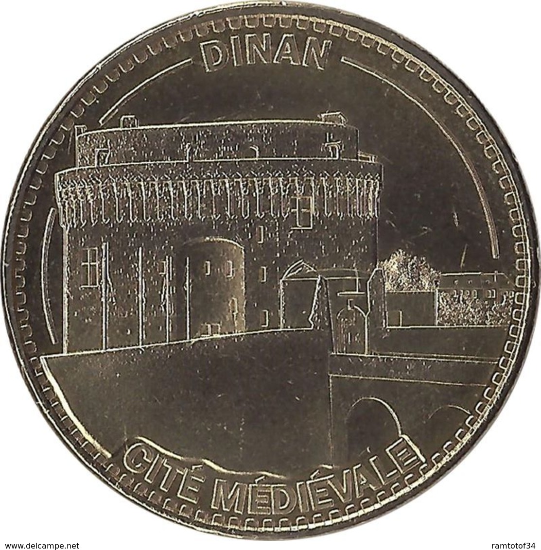 2013 MDP370 - DINAN - Cité Médiévale 1 / MONNAIE DE PARIS - 2013