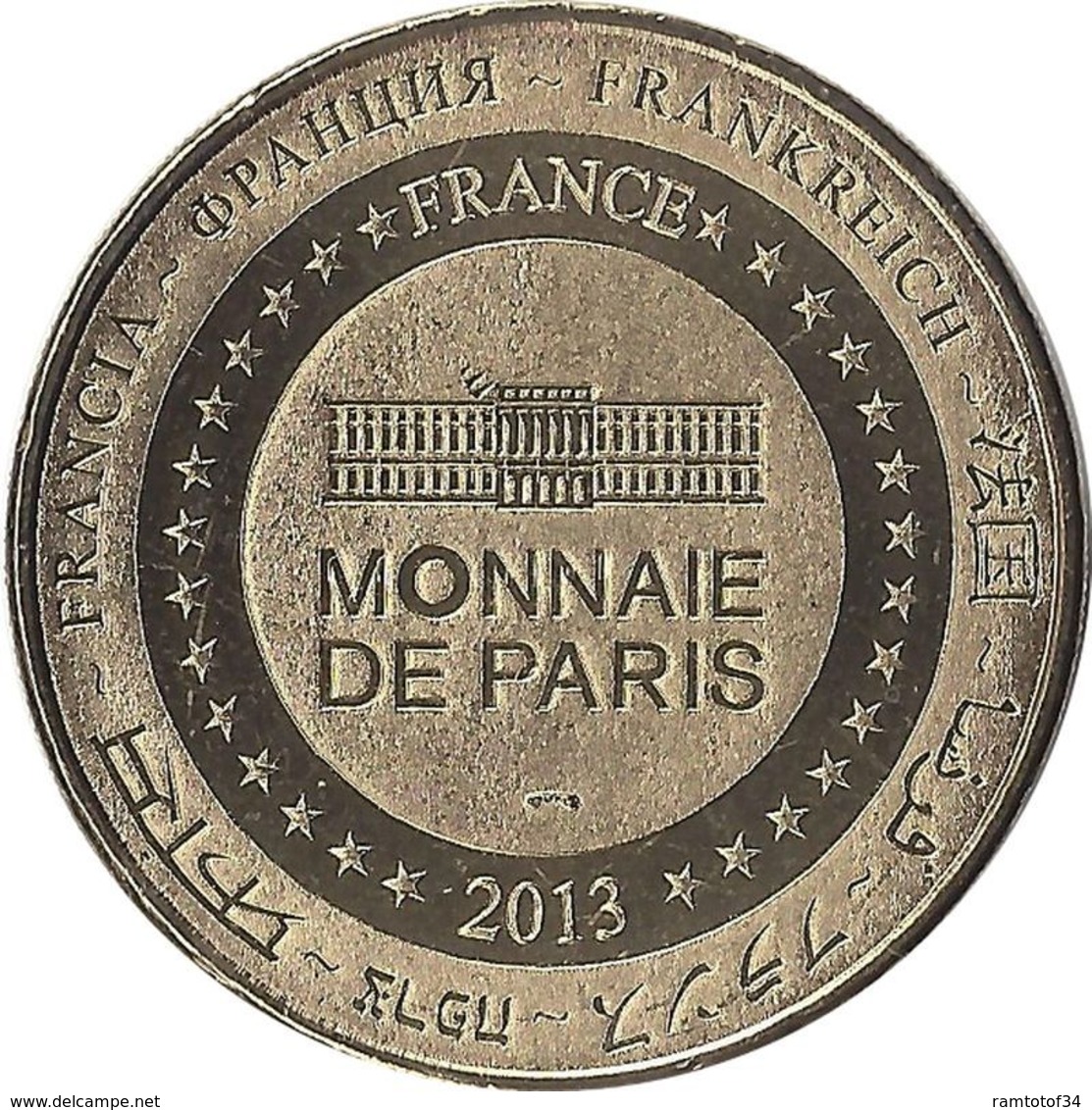 2013 MDP370 - DINAN - Cité Médiévale 1 / MONNAIE DE PARIS - 2013