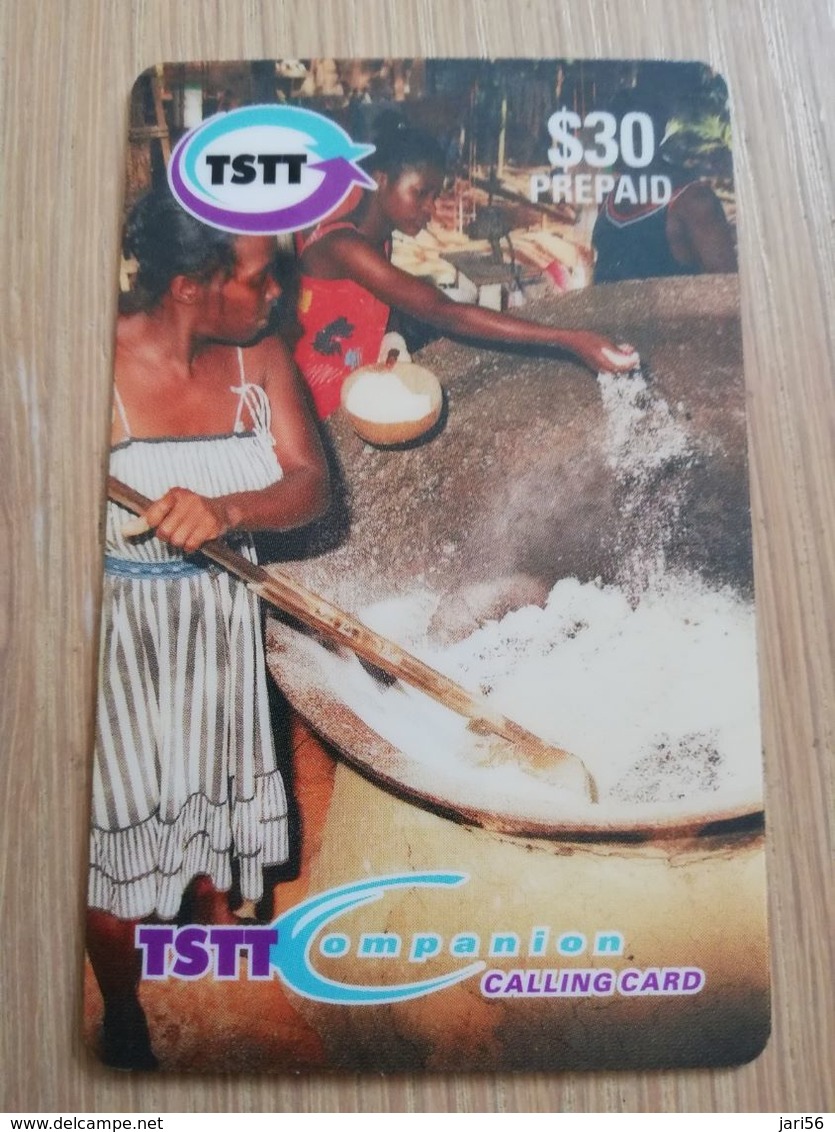 TRINIDAD & TOBAGO    $30,-  NO T&T-P3  TSTT  FESTIVE COOK UP    ** 2199** - Trinidad & Tobago