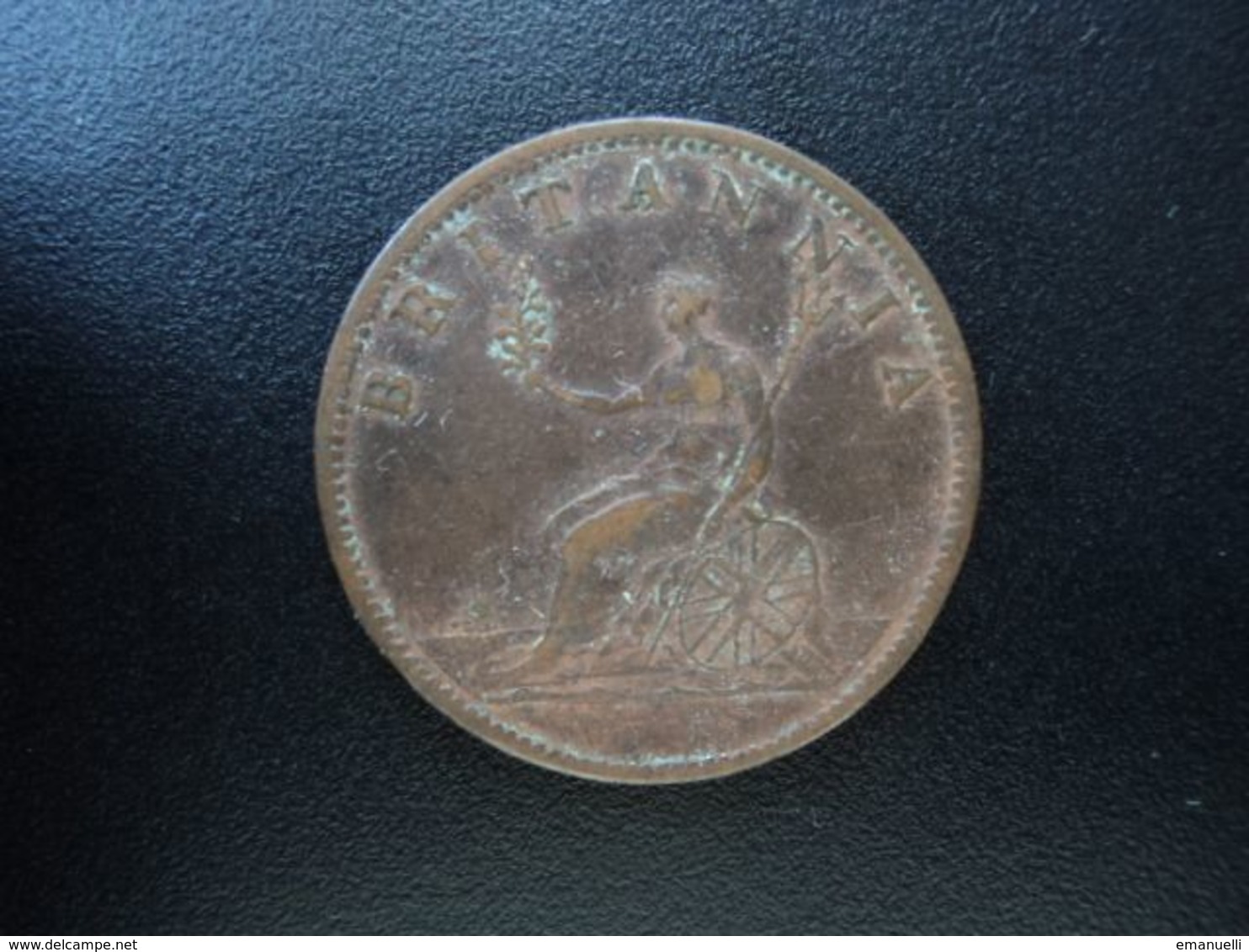 ROYAUME UNI : 1/2 PENNY   1807    KM 662    Magnifique TTB - B. 1/2 Penny