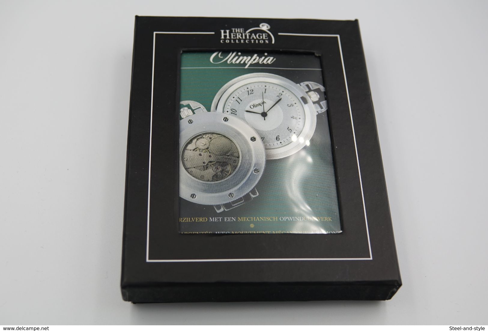 Relojes de bolsillo - watches : HERITAGE COLLECTION HAND WIND: Olimpia -  original with original box and certificat - running