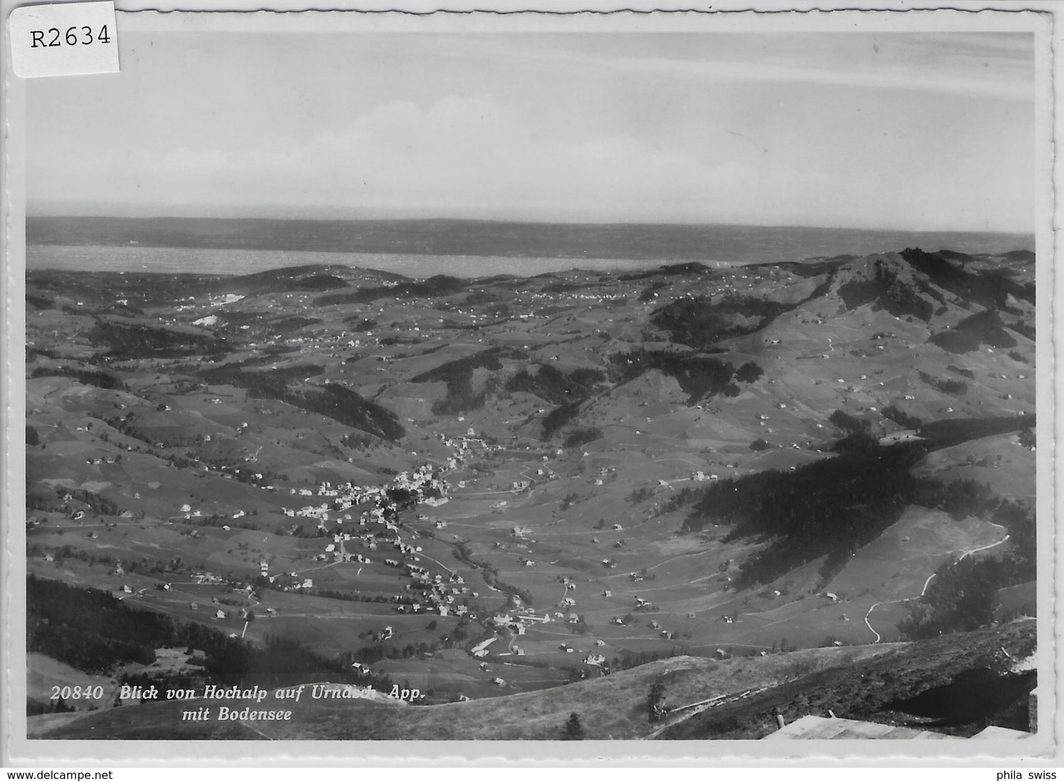 Blick Von Hochalp Auf Urnäsch App. Mit Bodensee - Urnäsch