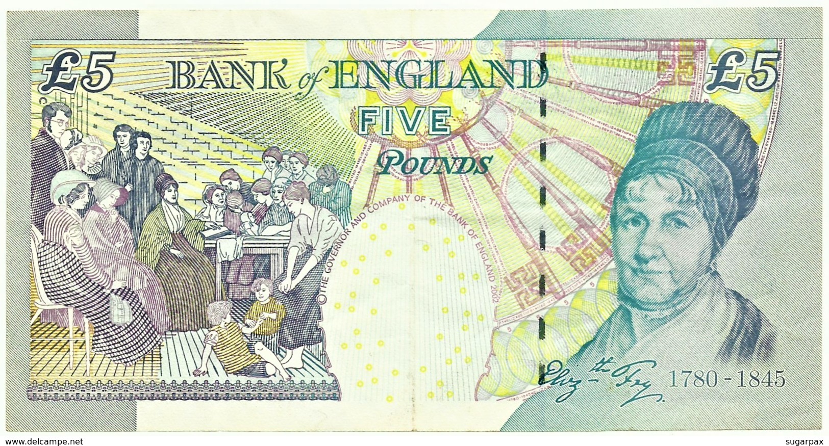 England - 5 Pounds - 2002 ( 2012 ) - Pick: 391.d - Sign. Chris Salmon - Great Britain, United Kingdom - 5 Pounds