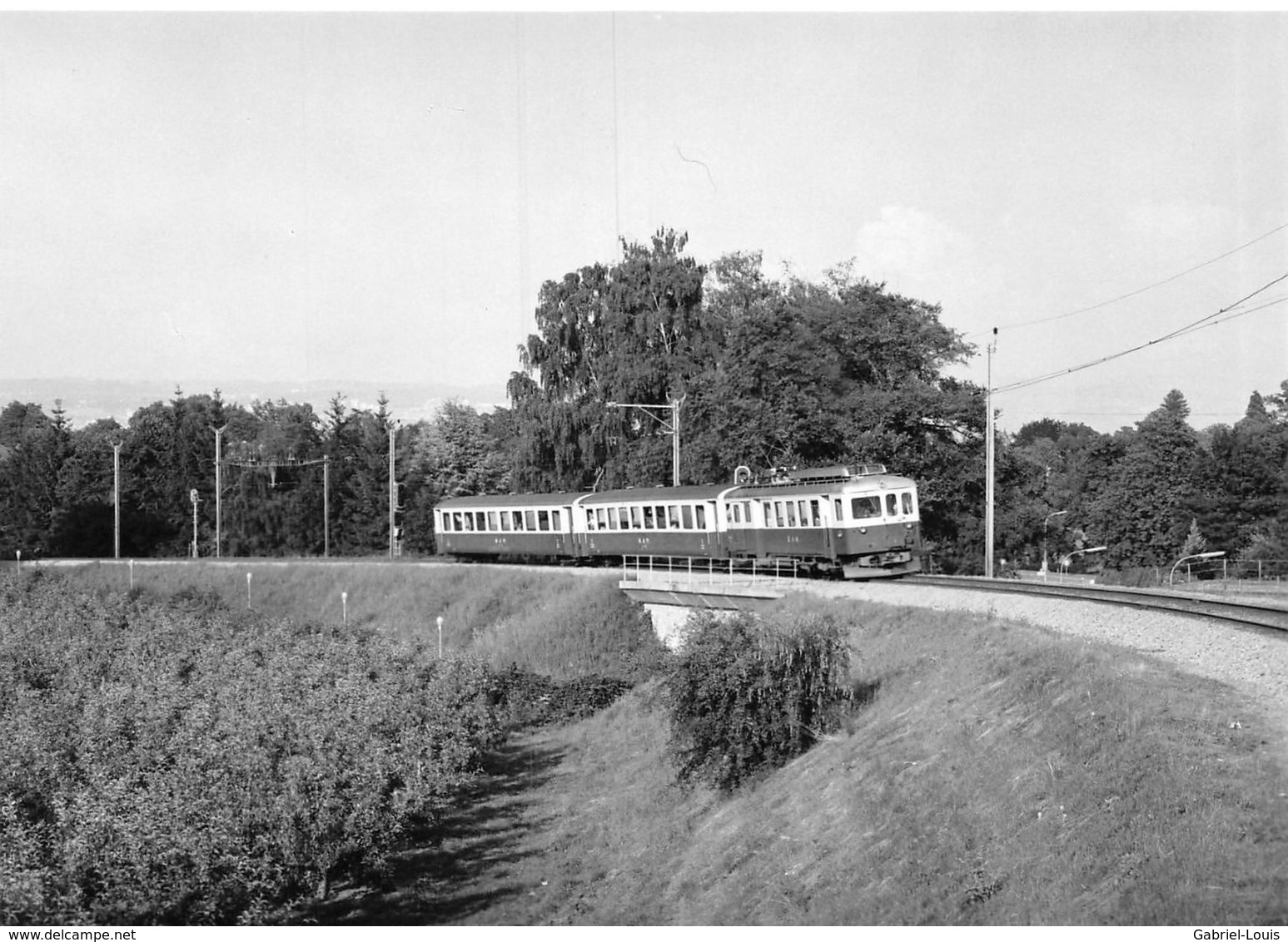 BVA - Bière à Morges Viaduc  - Bière - Apples - Morges Ligne De Chemin De Fer -Train - B.A.M - BAM - Apples