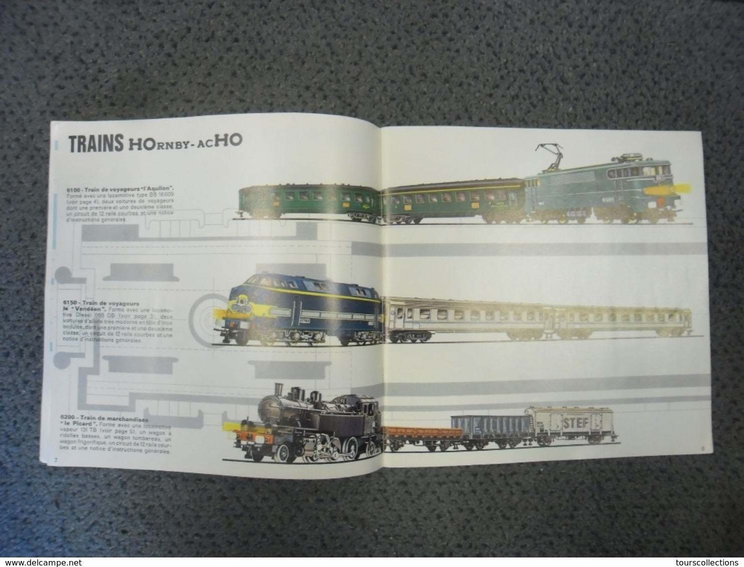 CATALOGUE De 1965 - 66 HORNBY ACHO TRAIN FERROVIAIRE HO MECCANO TRIANG Photos Et Tarifs - 18 Pages - Other & Unclassified