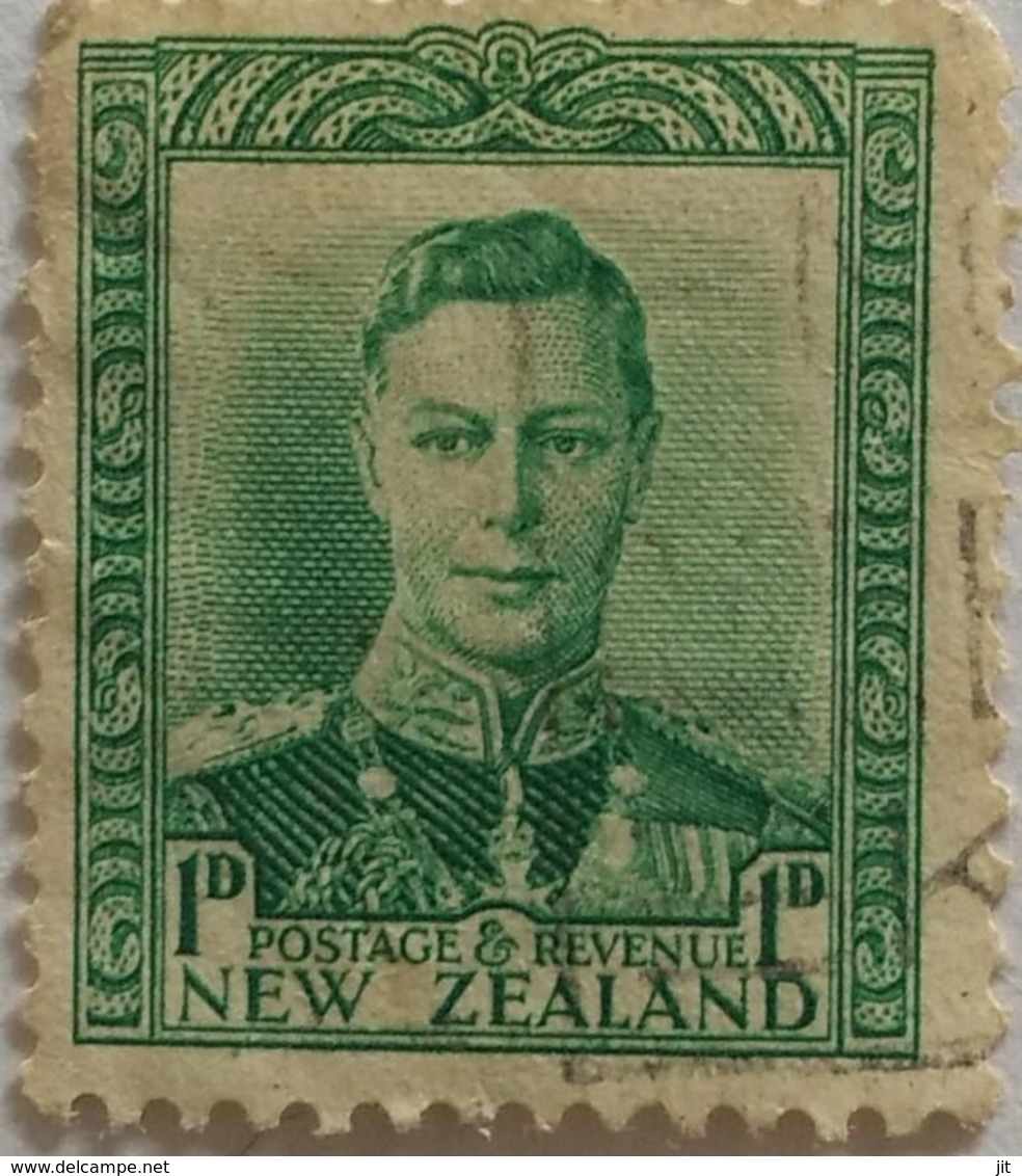 022. NEW ZEALAND (1D) USED STAMP - Fiscaux-postaux