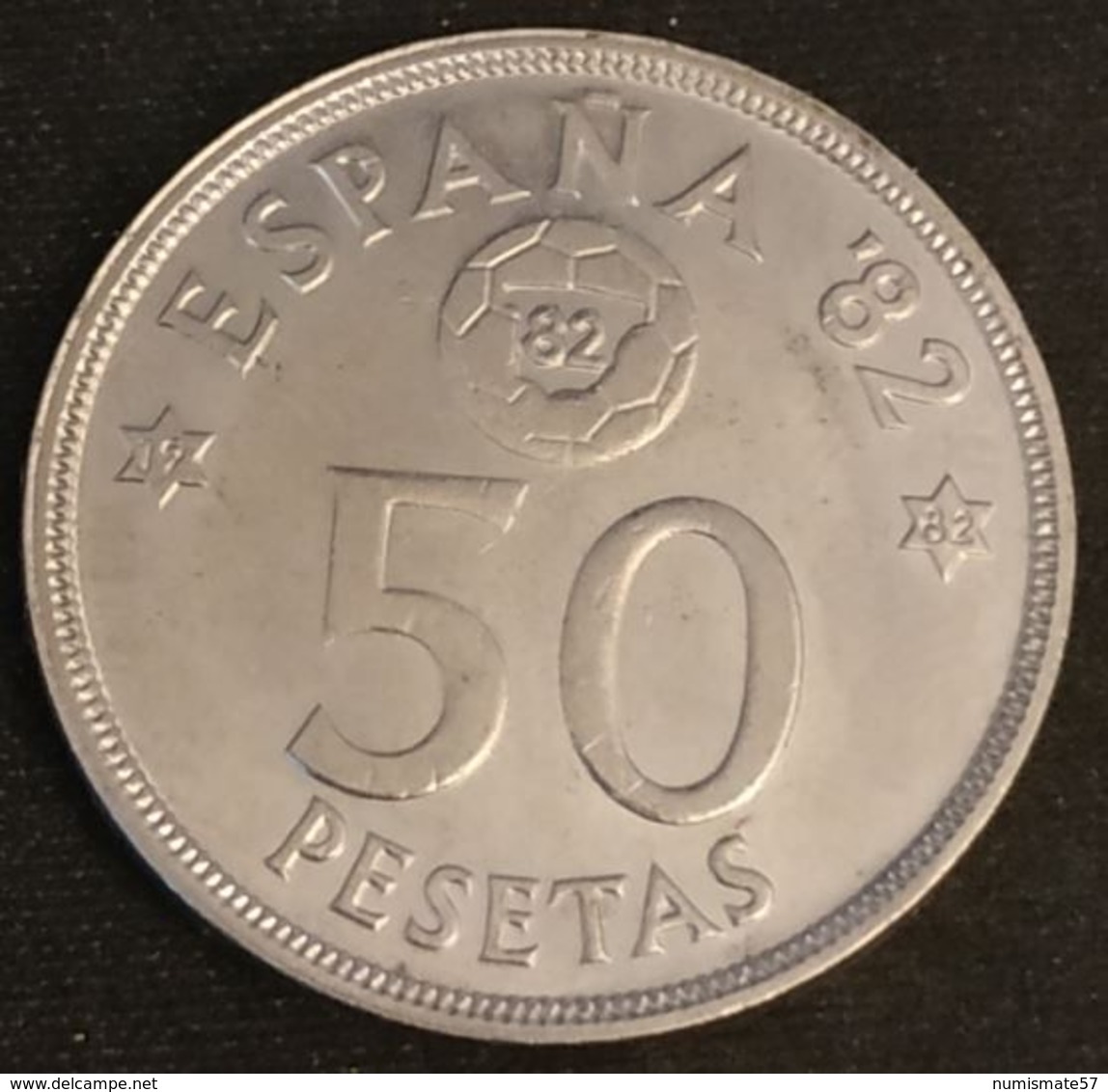 ESPAGNE - ESPANA - SPAIN - 50 PESETAS 1982 ( 1980 ) - España 82 - KM 819 - Coupe Du Monde De Football - 50 Peseta