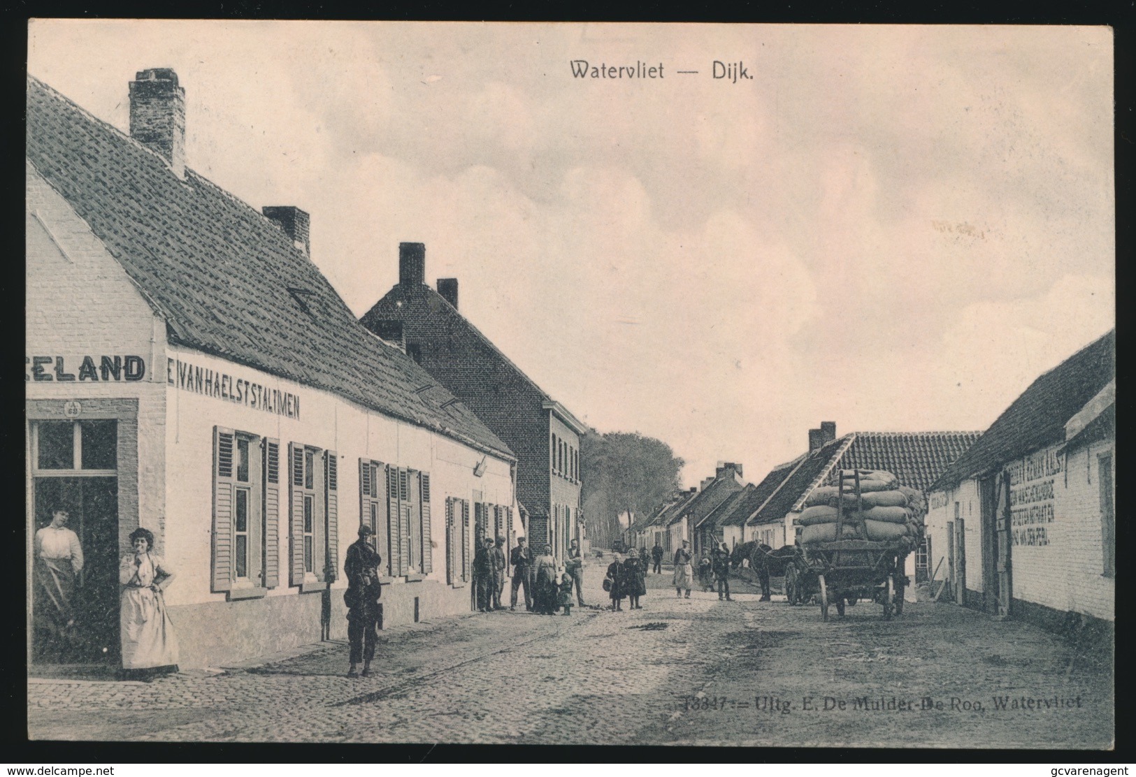 WATERVLIET  DIJK       ZIE 2 AFBEELDINGEN - Sint-Laureins