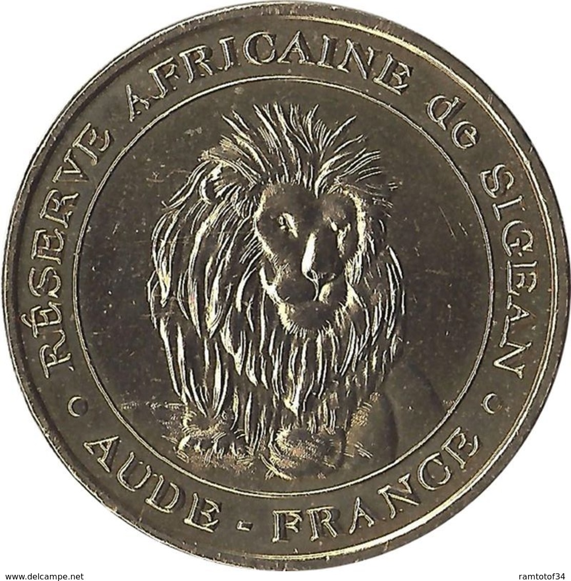 2005 MDP225 - SIGEAN - Réserve Africaine 1 (le Lion) / MONNAIE DE PARIS - 2005