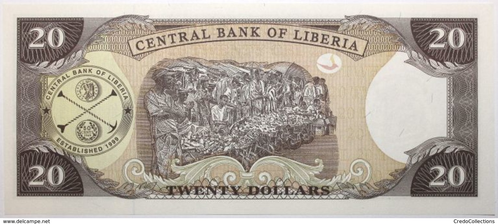 Liberia - 20 Dollars - 2004 - PICK 28b - NEUF - Liberia