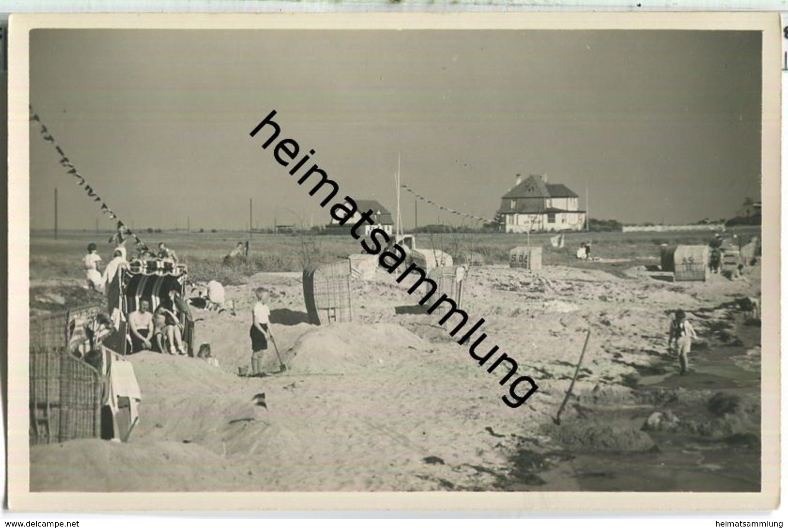 Pelzerhaken - Strand - Haus Am Meer - Foto-Ansichtskarte - Neustadt (Holstein)