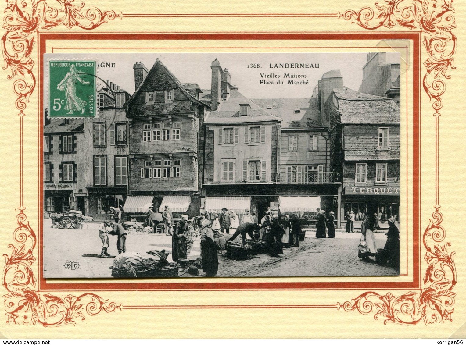 LANDERNEAU ***  LE MARCHE *** ELD *** - Landerneau