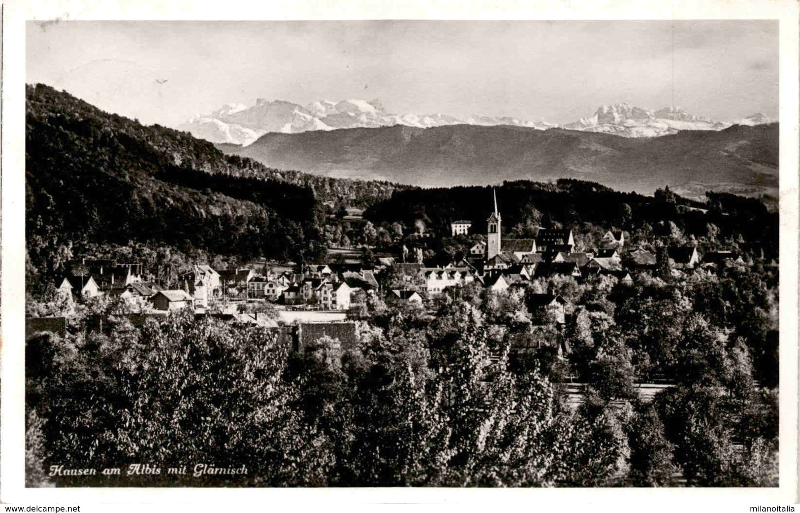 Hausen Am Albis Mit Glärnisch * 15. 6. 1937 - Hausen Am Albis 