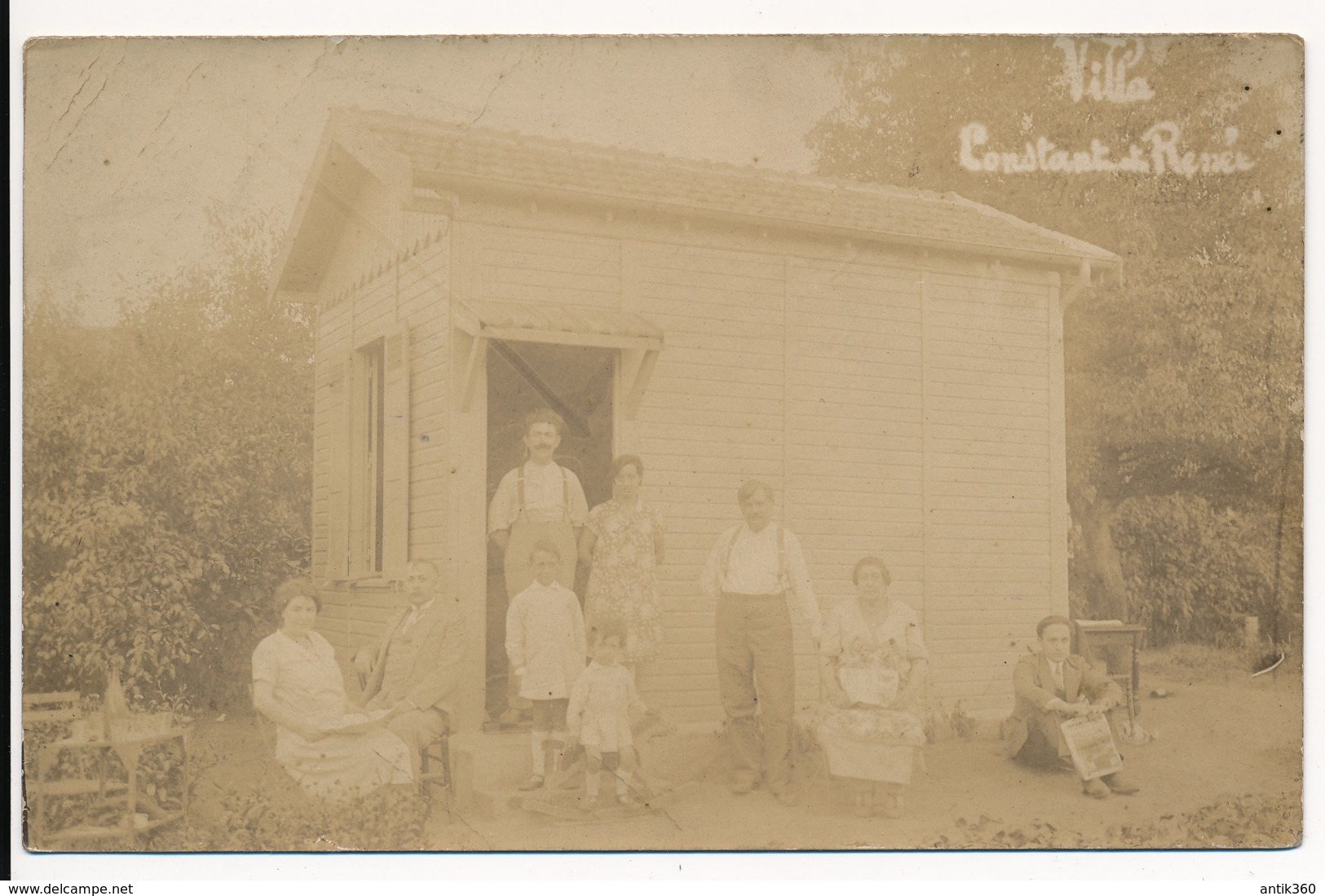 CPA 89 Carte-photo à Identifier Provenance Album Familial De L'Yonne - Chablis