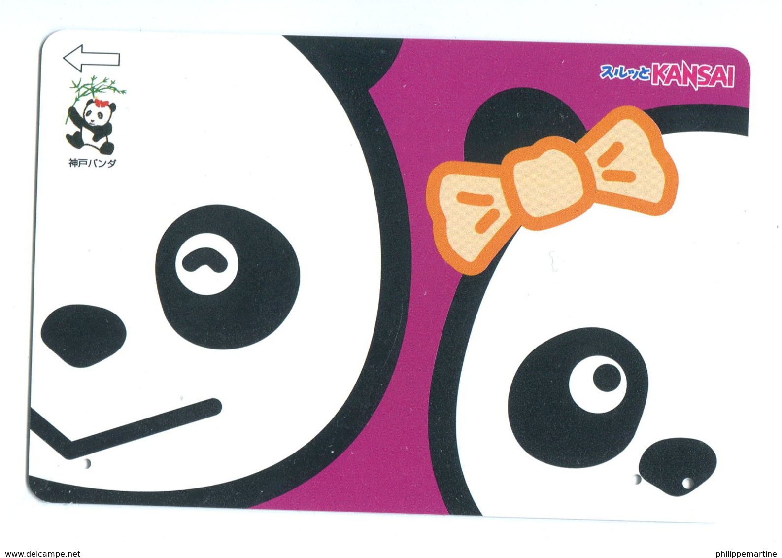 Titre De Transport Kansai : Panda - Mundo