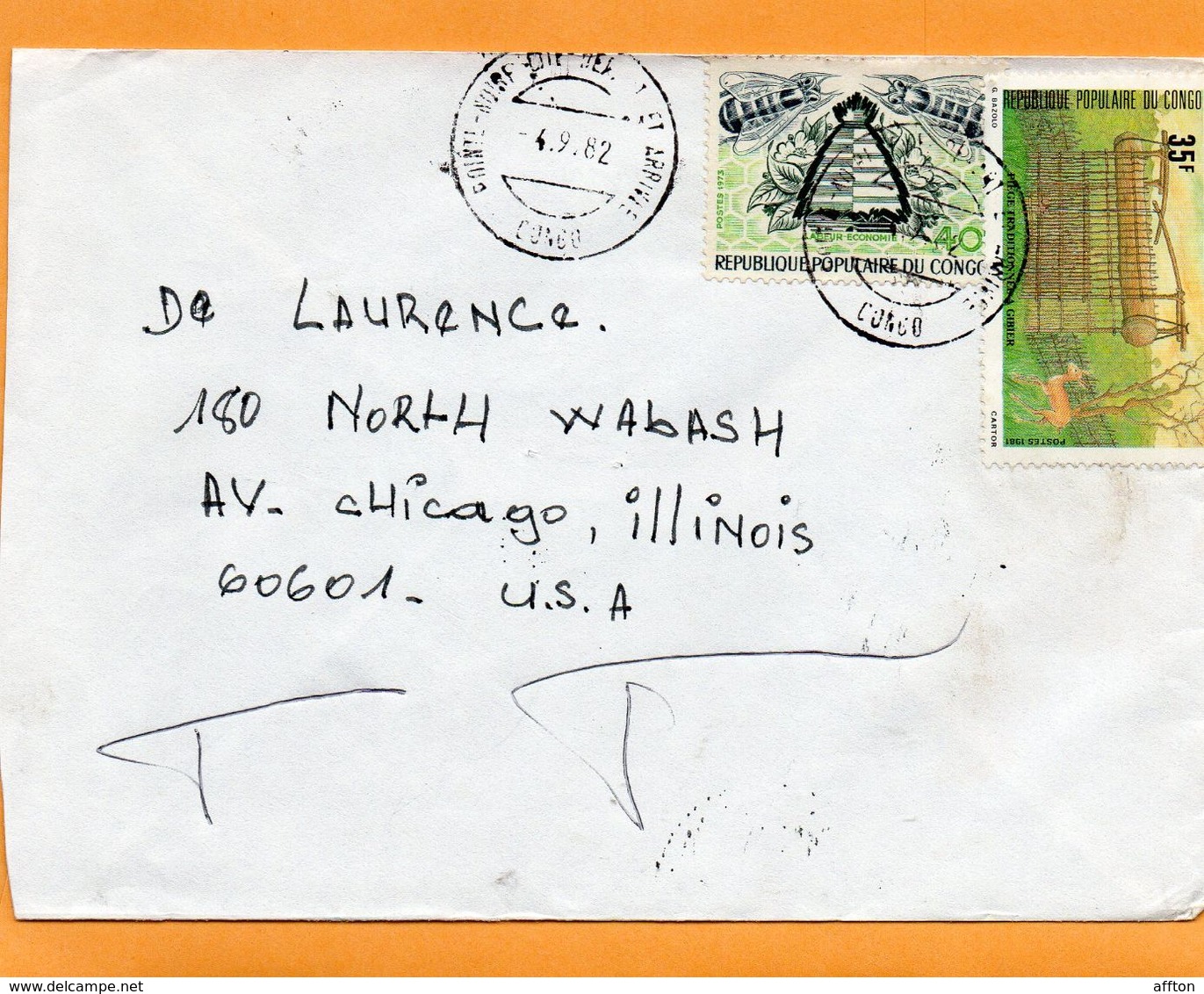 Congo Cover Mailed - Covers