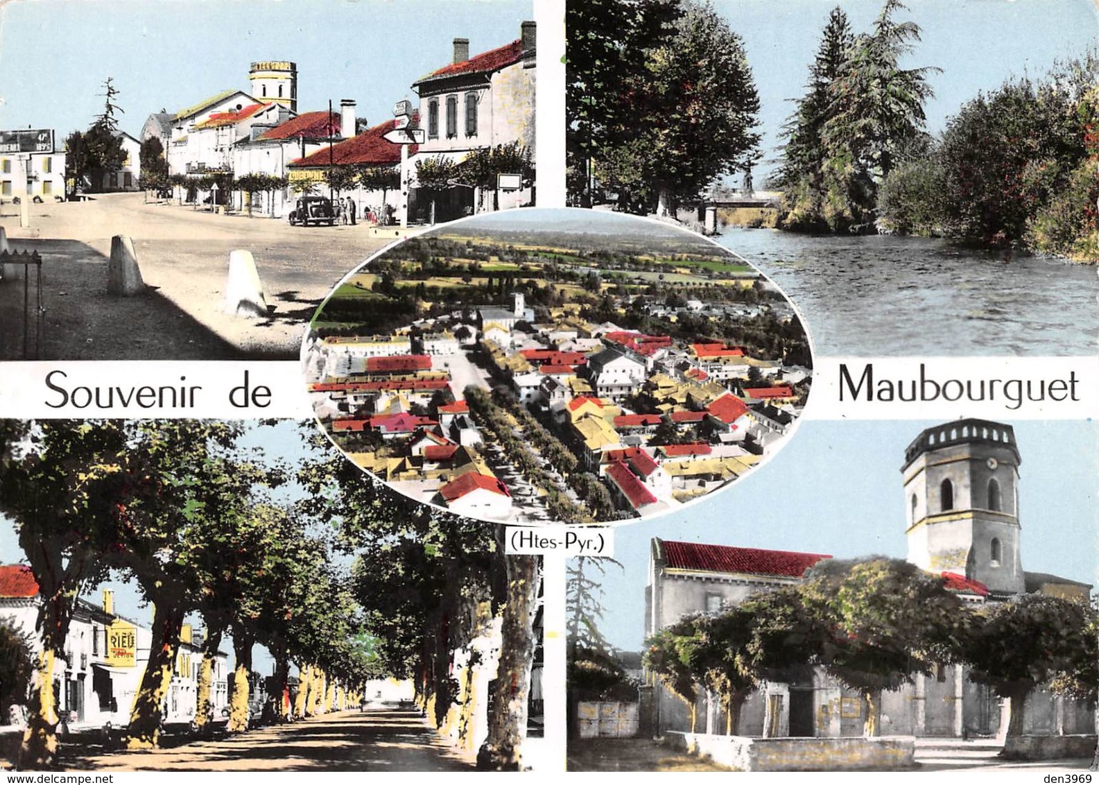 Souvenir De MAUBOURGUET - Vues Multiples - Eglise - Maubourguet