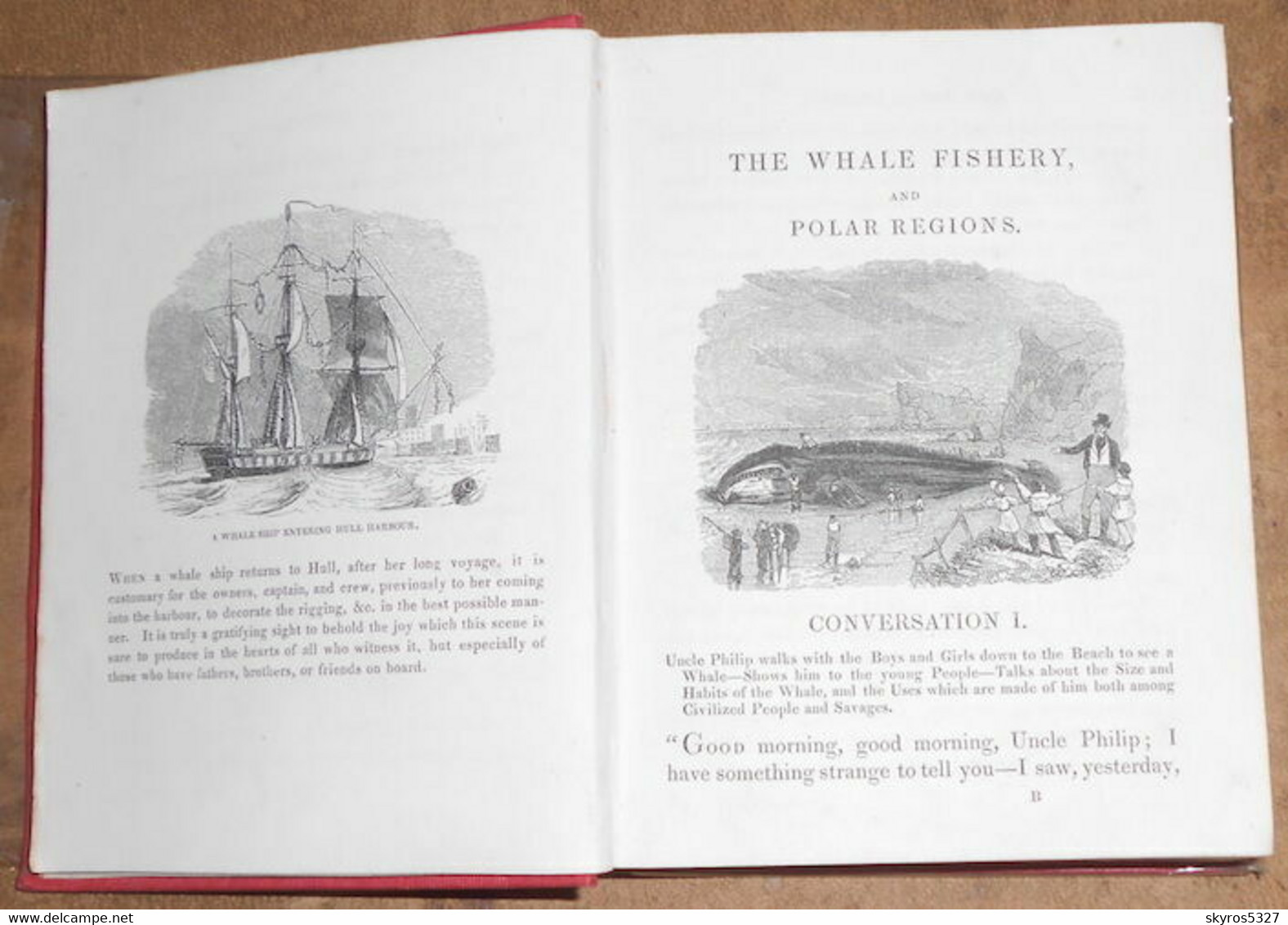 Uncle Philip's Conversations With The Young People About The Whale Fishery And Polar Regions (conversations D'Oncle Phil - 1800-1849