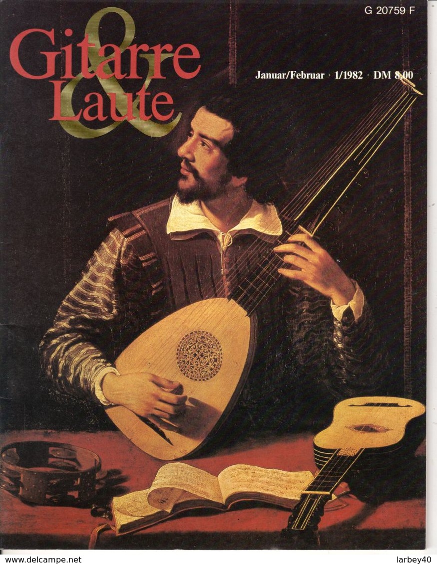 Revue De Musique -  Gitarre & Laute - N° 1 - 1982 - Musik