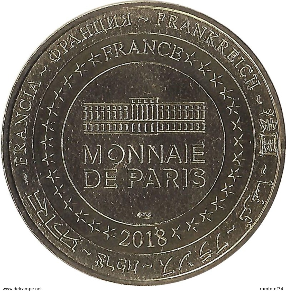 2018 MDP158 - BAYEUX - Cathédrale Notre Dame 6 (restauration De La Tour Centrale)/ MONNAIE DE PARIS - 2018