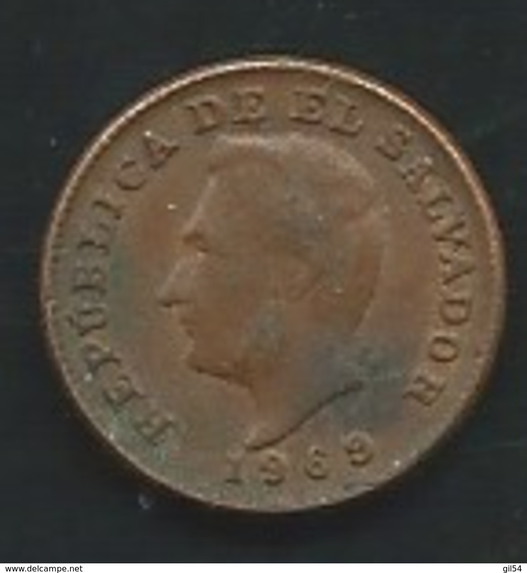 1 CENTAVO 1969 EL SALVADOR Laupi 13113 - Salvador