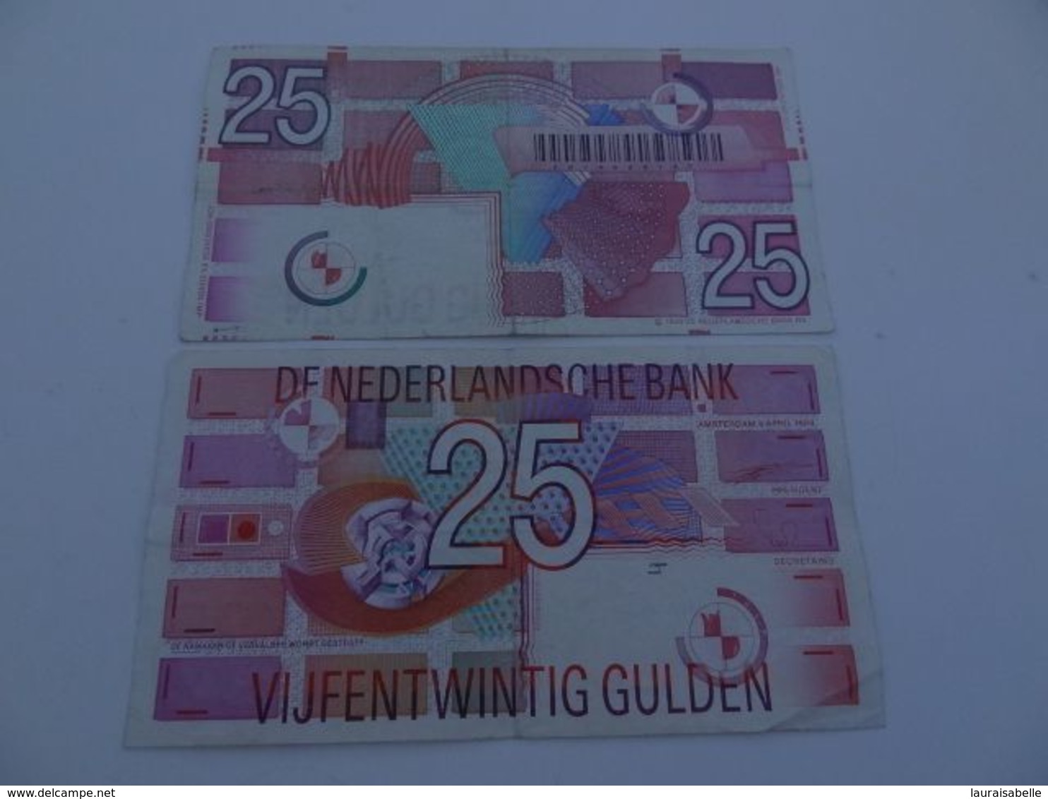 Billet De 25 Gulden 1989 X 2 - 25 Gulden