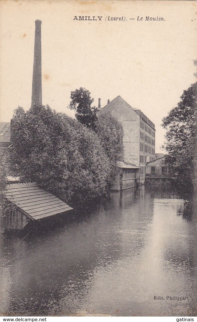 45-loiret-amilly-l Usine Du Gros Moulin - Amilly