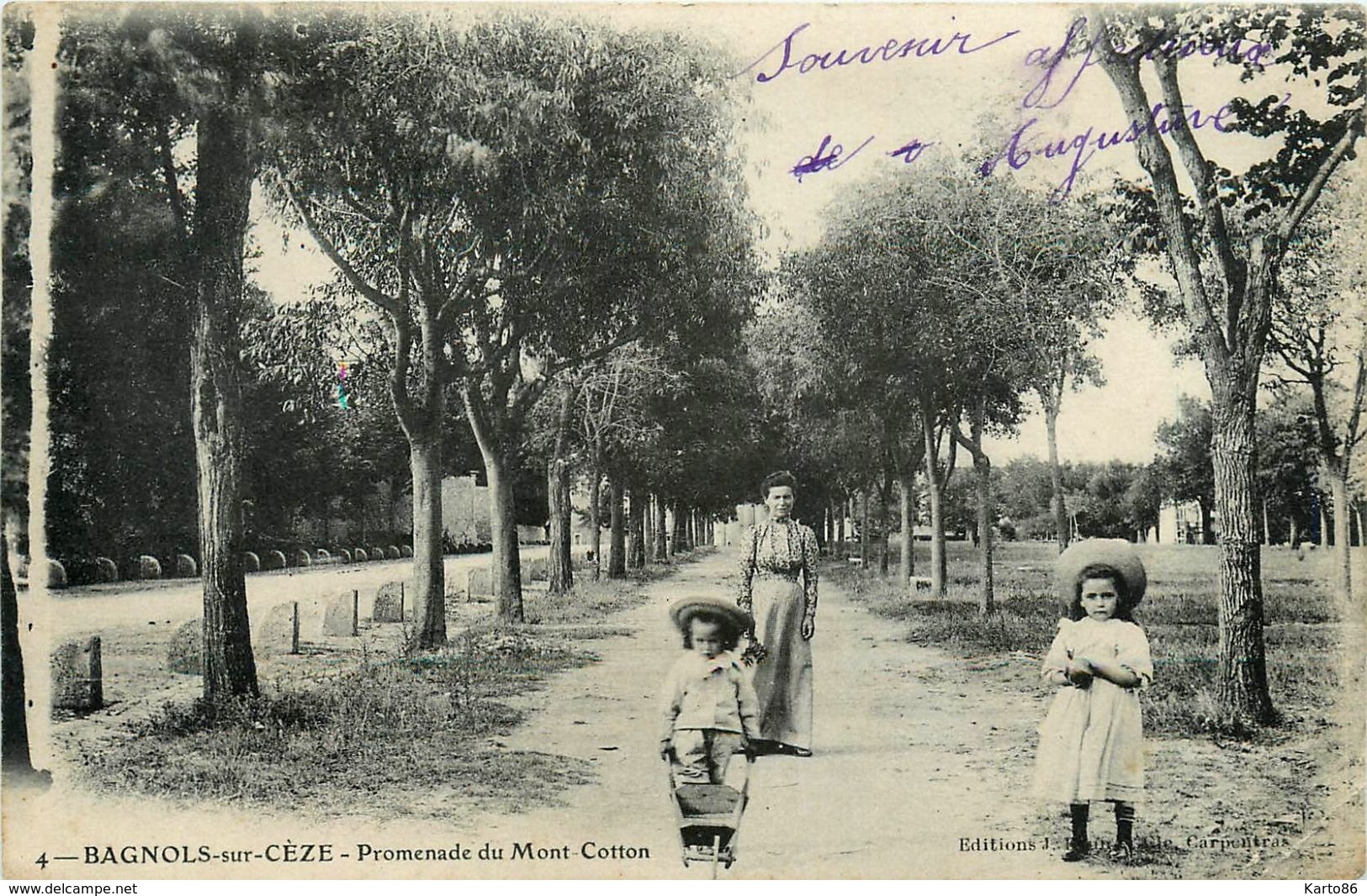 Bagnols Sur Cèze * Promenade Du Mont Cotton - Sumène