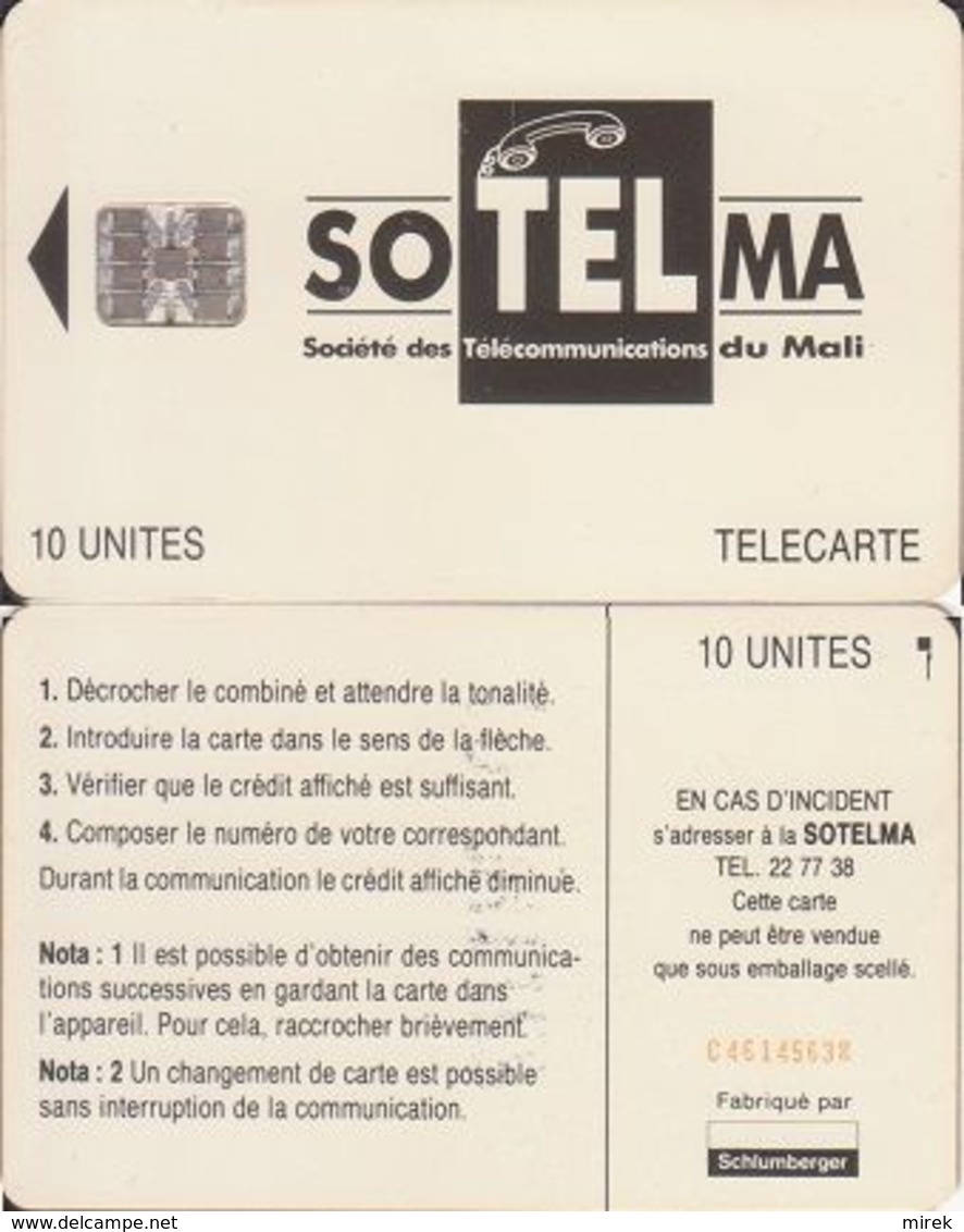 151/ Mali; P6. Black Logo, SC7, CN C46145638 - Mali