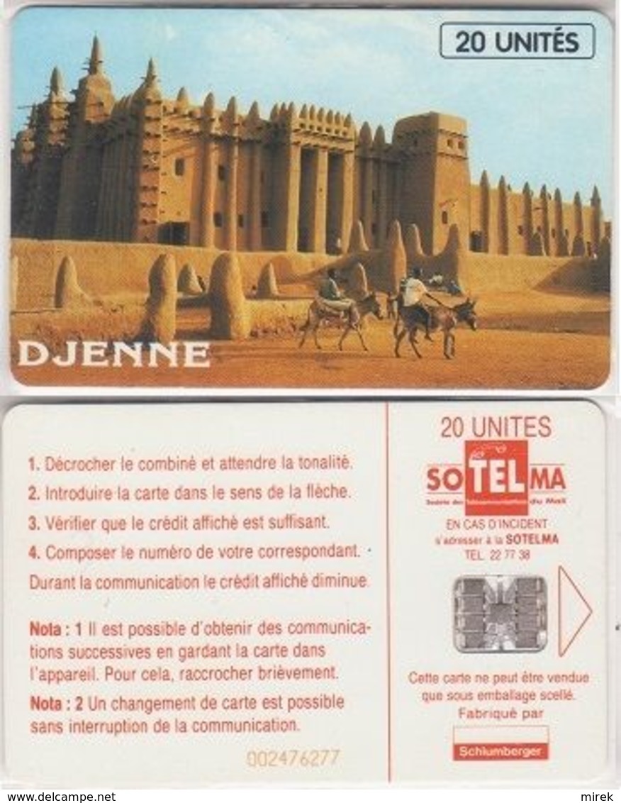 198/ Mali; P13. Djenne 20, 3rd Issue, 45.000 Ex - Mali