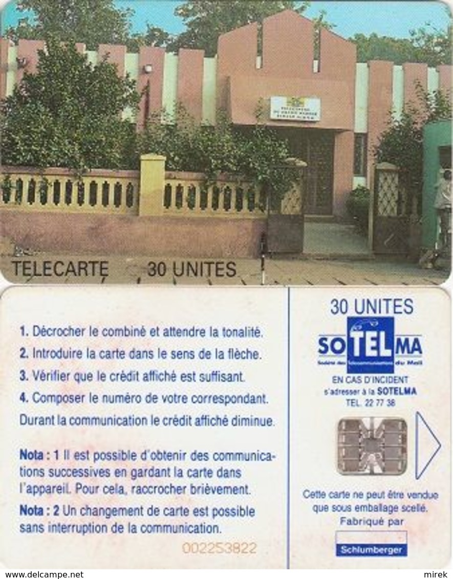 209/ Mali; P17. Telephone Shop, 4th Issue, 50.000 Ex. - Mali