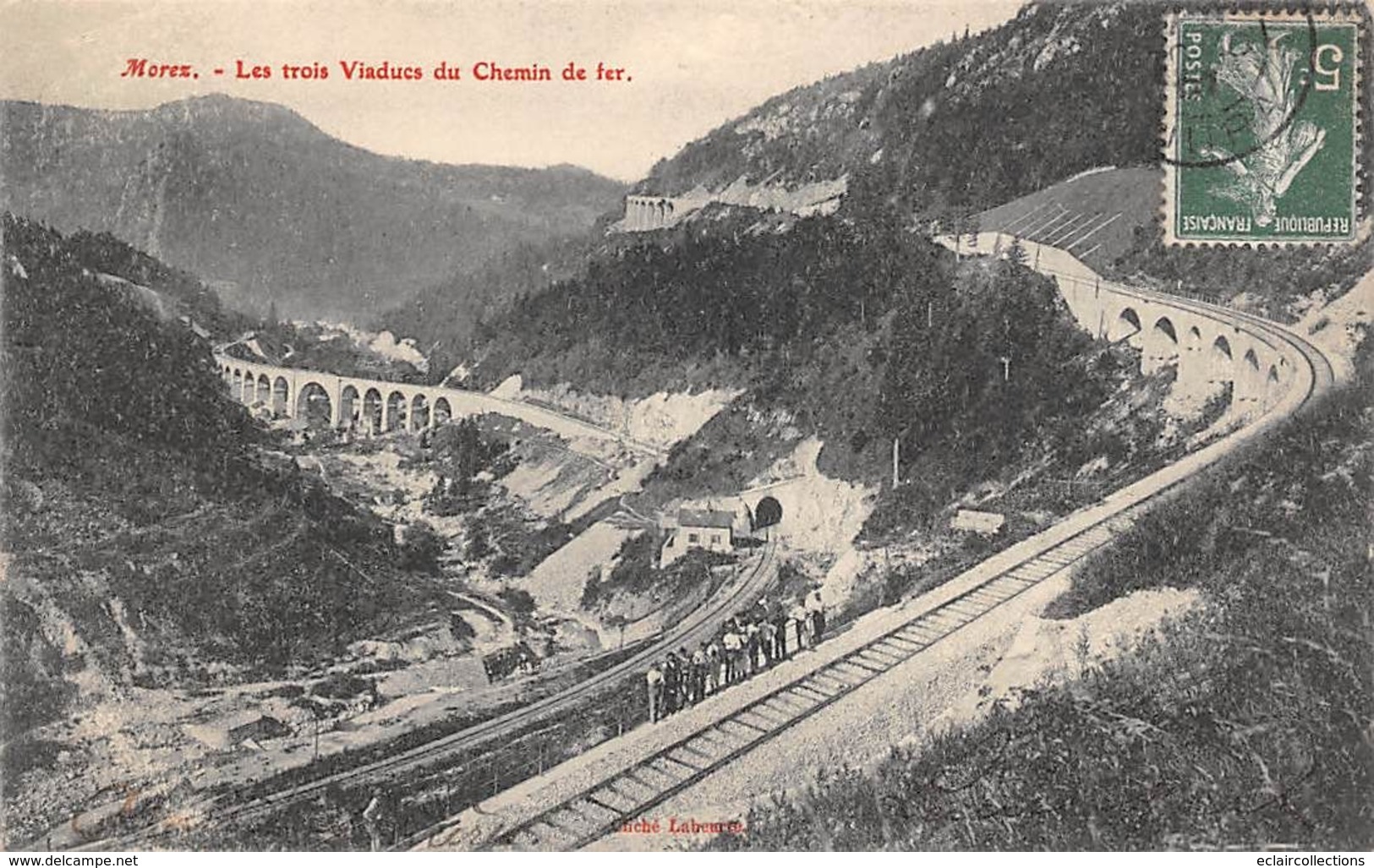 Morez         39       Les Trois Viaducs Du Chemin De Fer       ( Voir Scan) - Morez