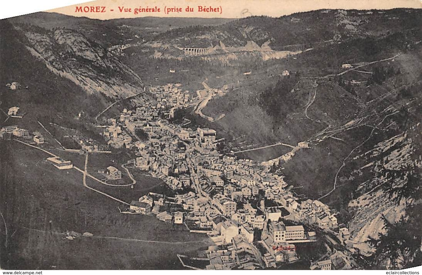 Morez         39        Vue Générale    4   ( Voir Scan) - Morez