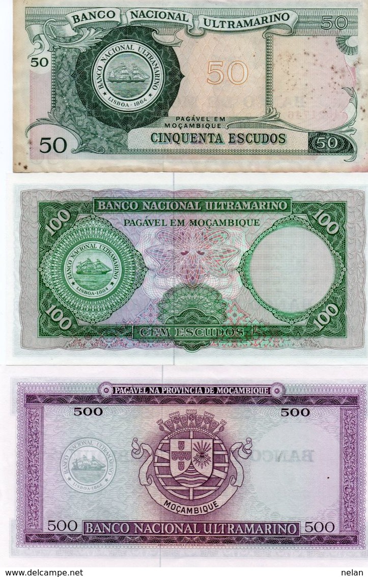 LOTTO MOZAMBIQUE  AUNC-UNC - Mezclas - Billetes