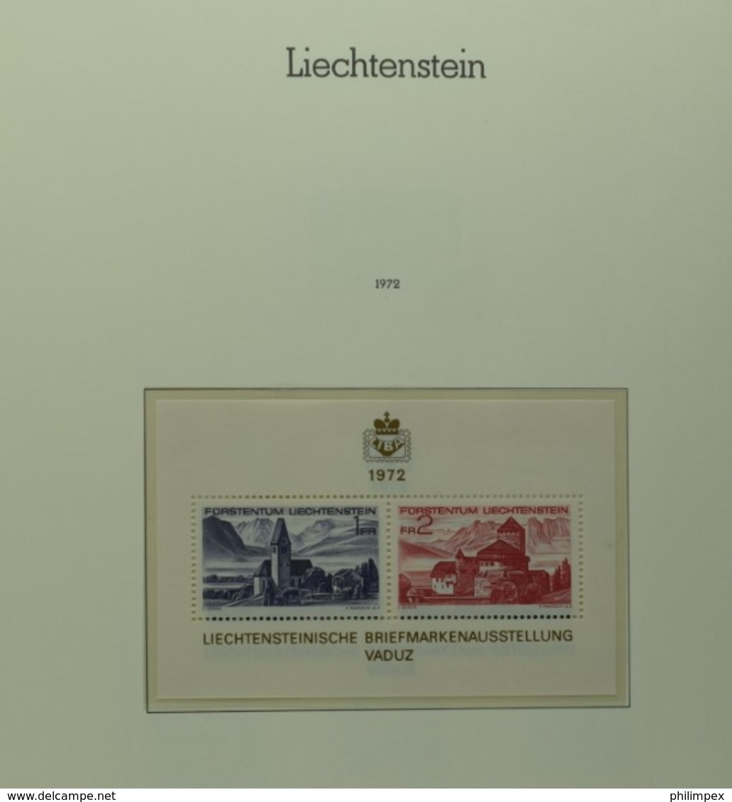 LIECHTENSTEIN, EXCELLENT COLLECTION MOSTLY LH